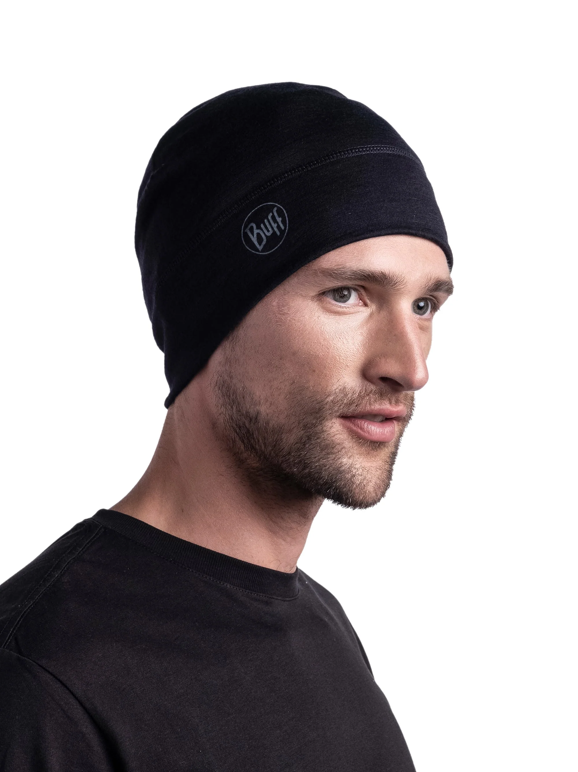 Buff Merino Lightweight Beanie - Image 3