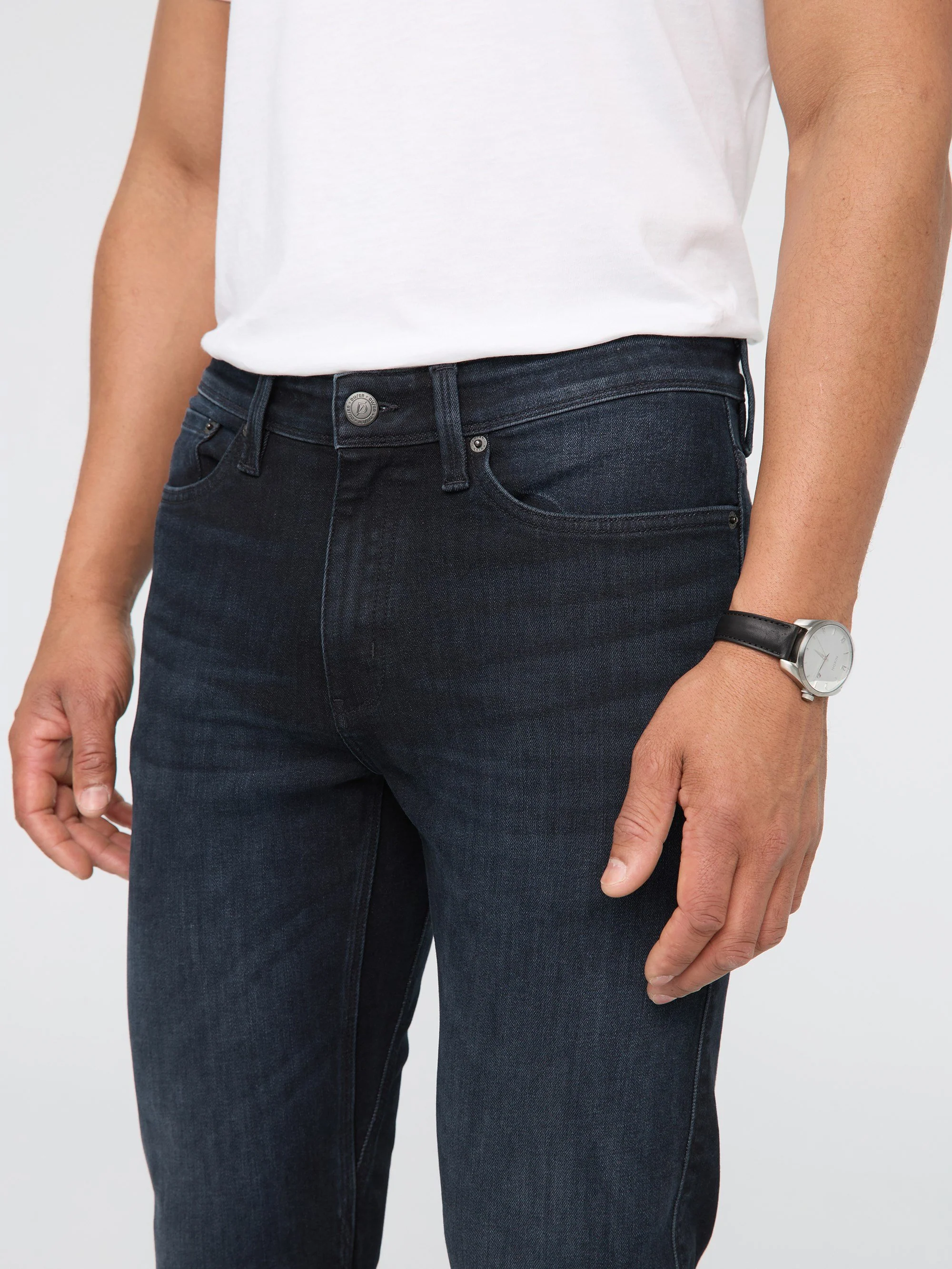 Duer Mens Performance Denim+ Straight Leg Pants - Image 5