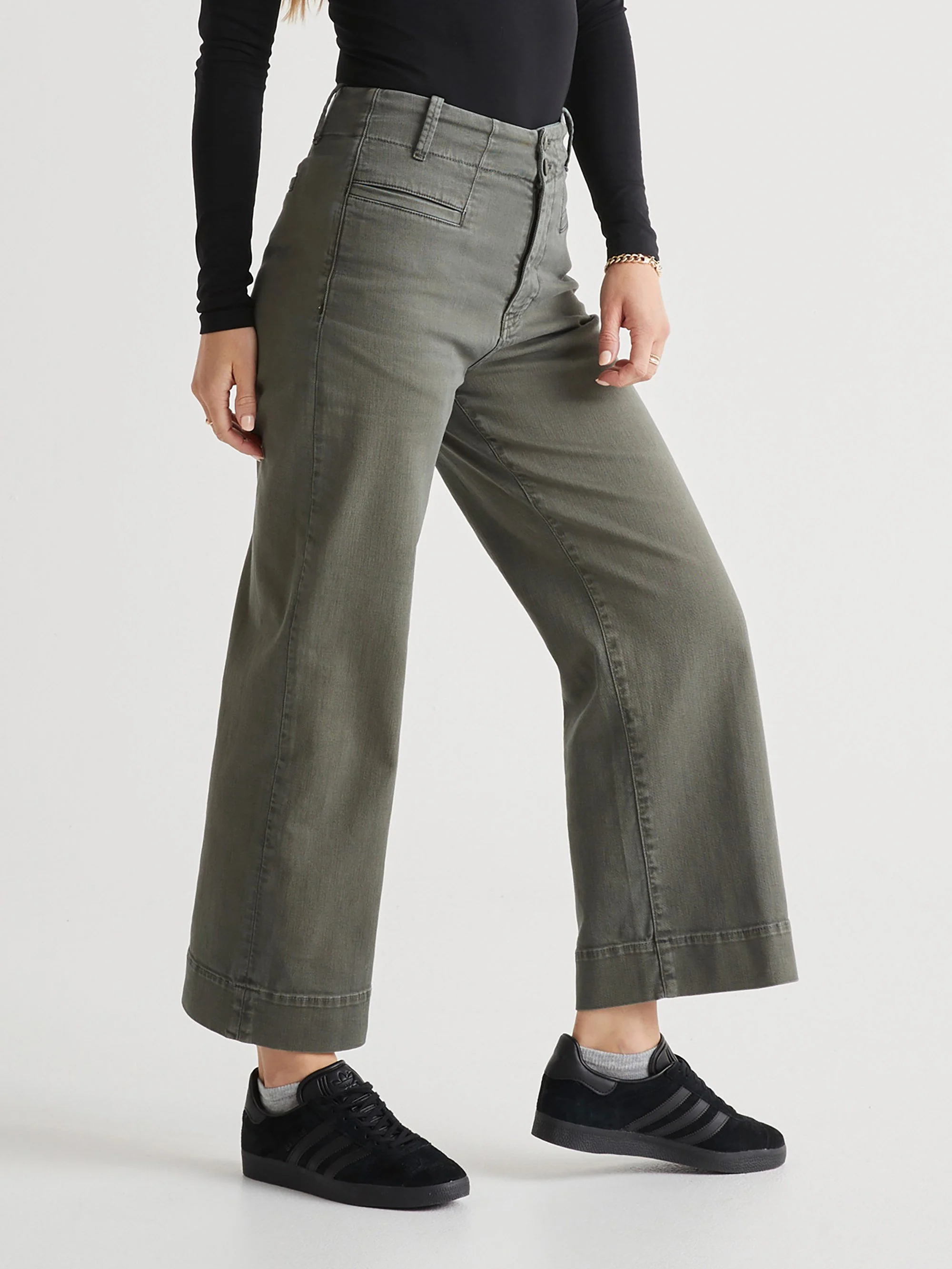 Duer Womens LuxTwill High Rise Trousers - Image 10