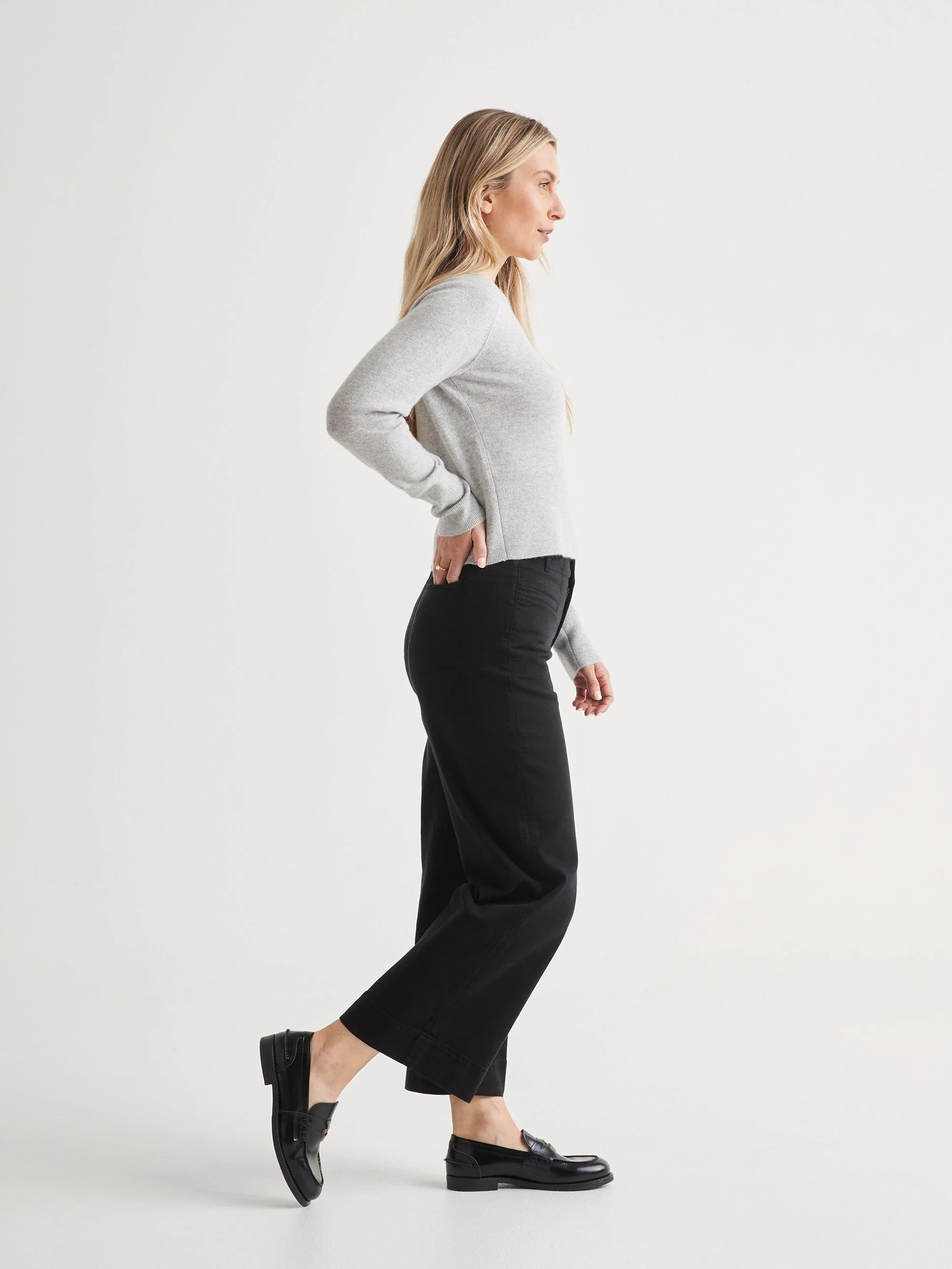 Duer Womens LuxTwill High Rise Trousers - Image 5