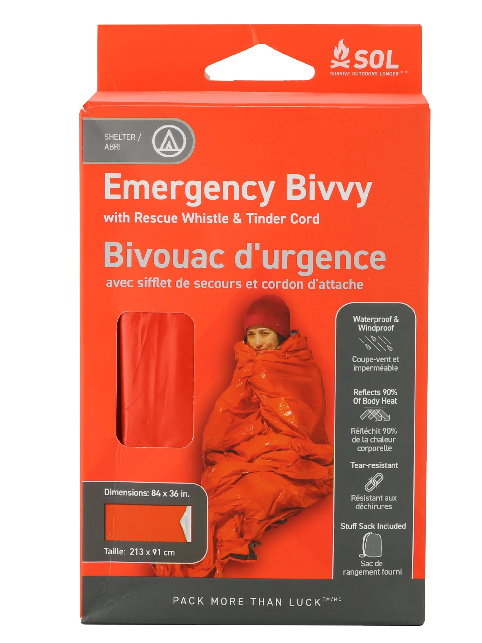 Emergency Bivvy with Rescue Whistle - Image 2