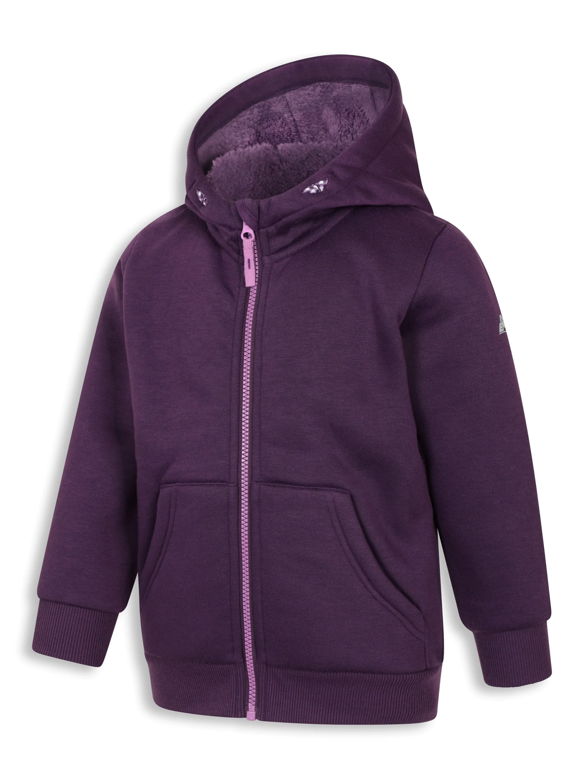 EMS Alpine Kids Fur Lined Full Zip Hoodie - Image 4