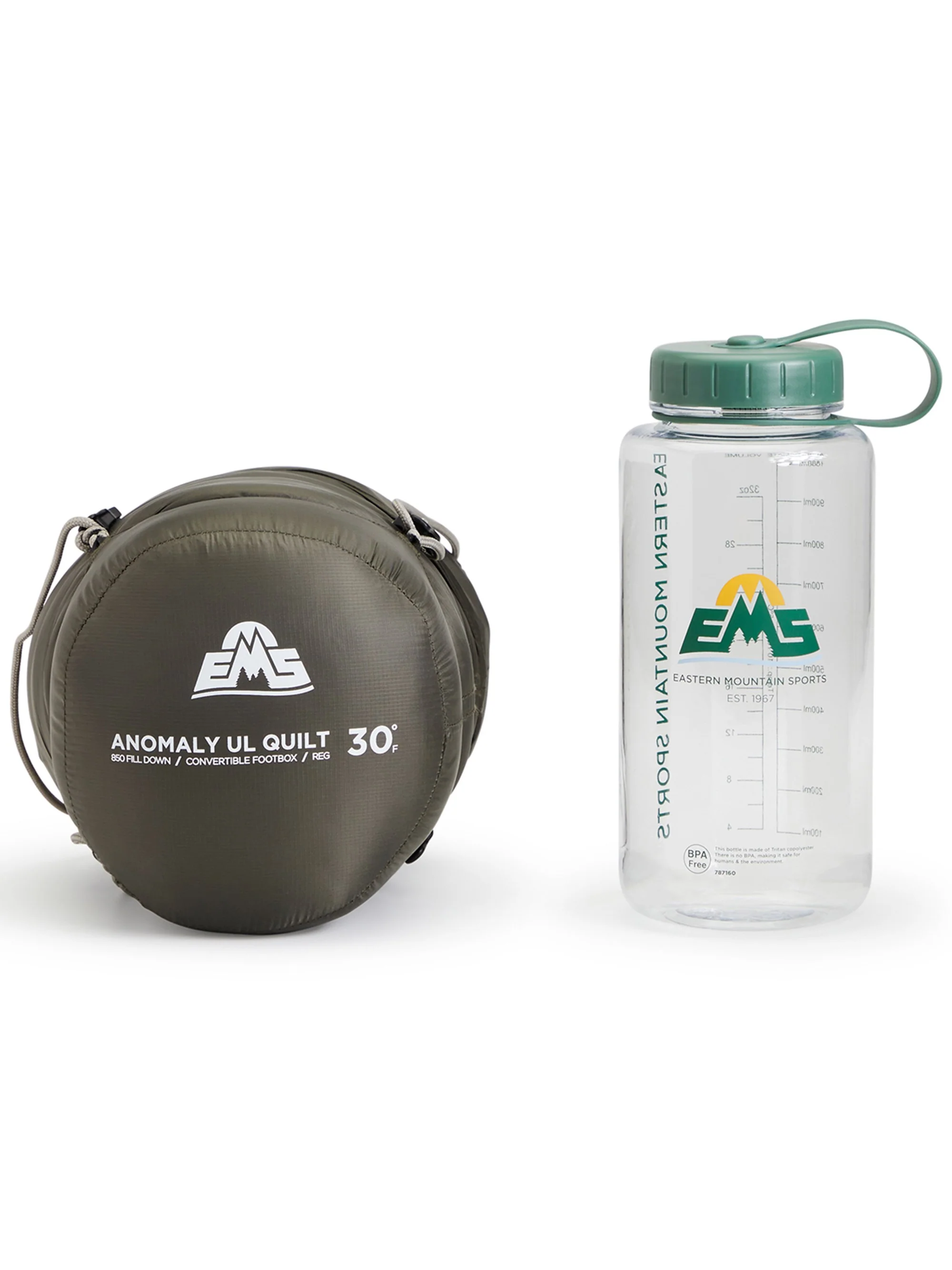 EMS Anomaly Ultralight 30-Degree Backpacking Quilt - Image 8
