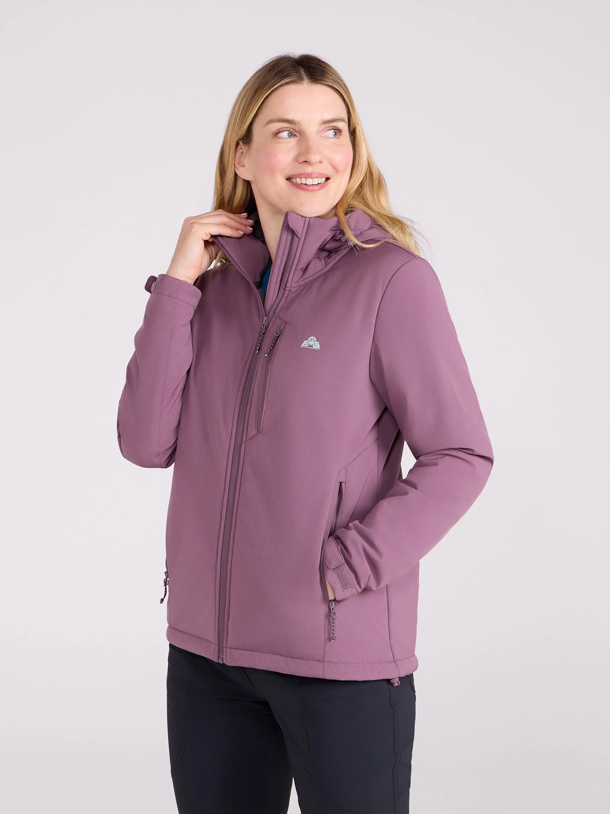 EMS Charleston Womens Sherpa Lined Softshell Jacket - Image 11
