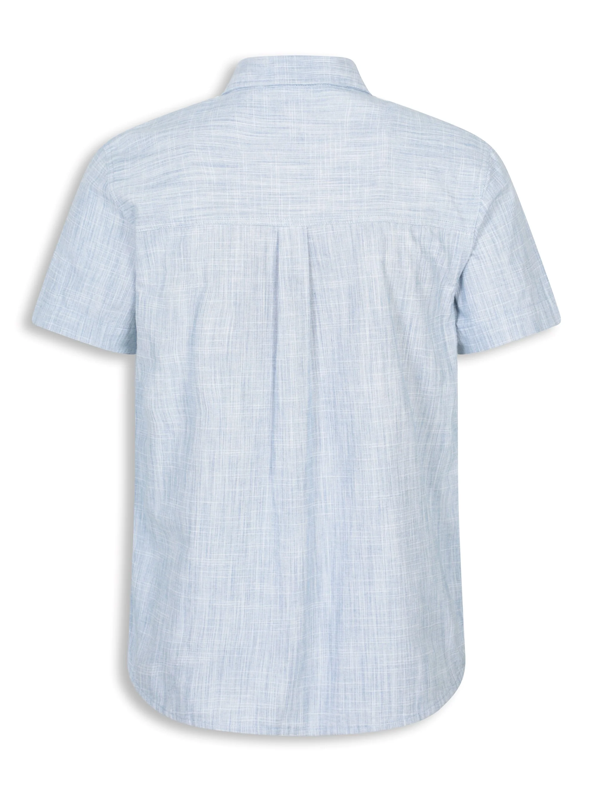 EMS Coconut Slub Mens Texture Short-Sleeve Shirt - Image 3