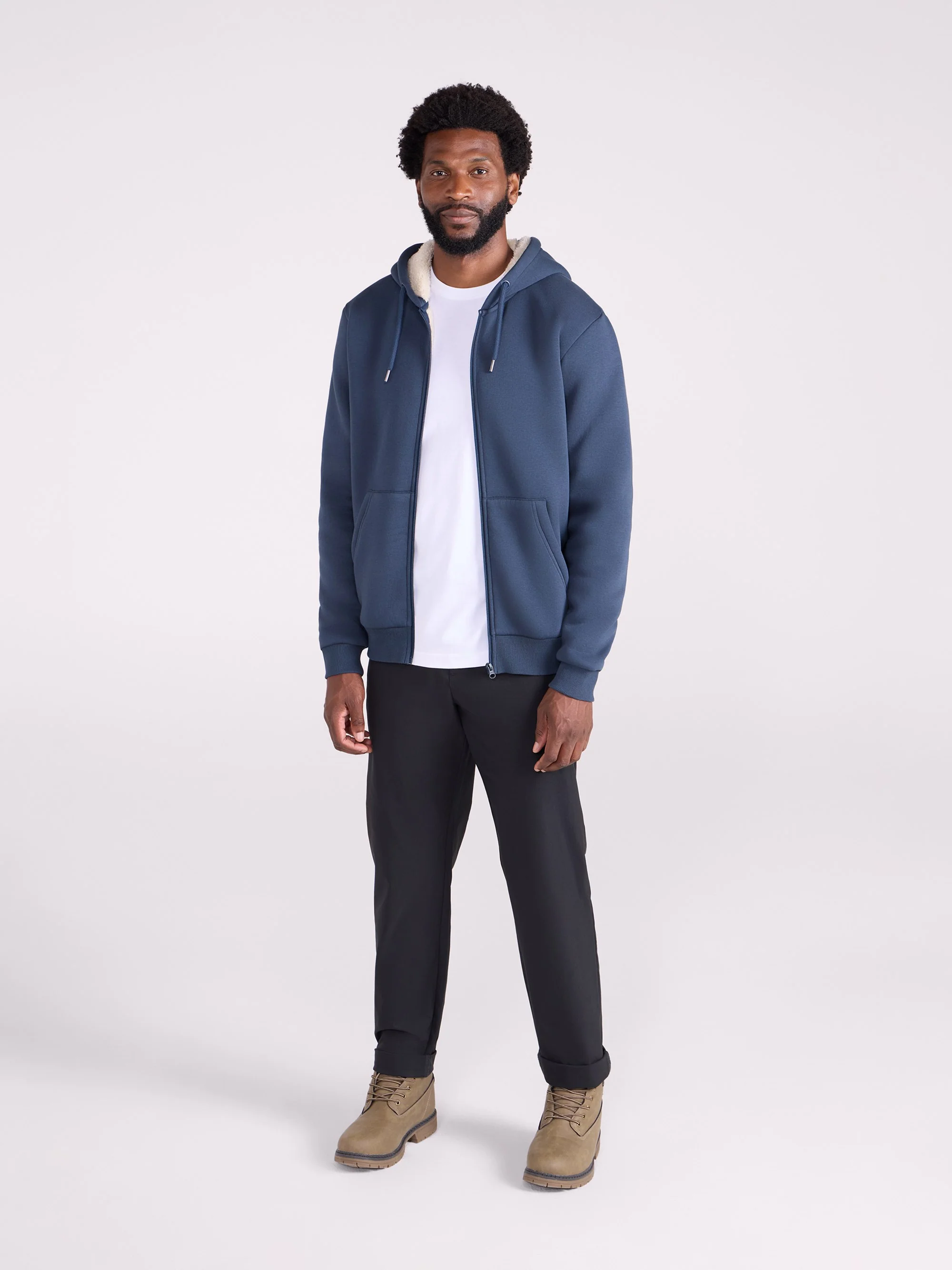 EMS Dalton Mens Borg Lined Hoodie - Image 11