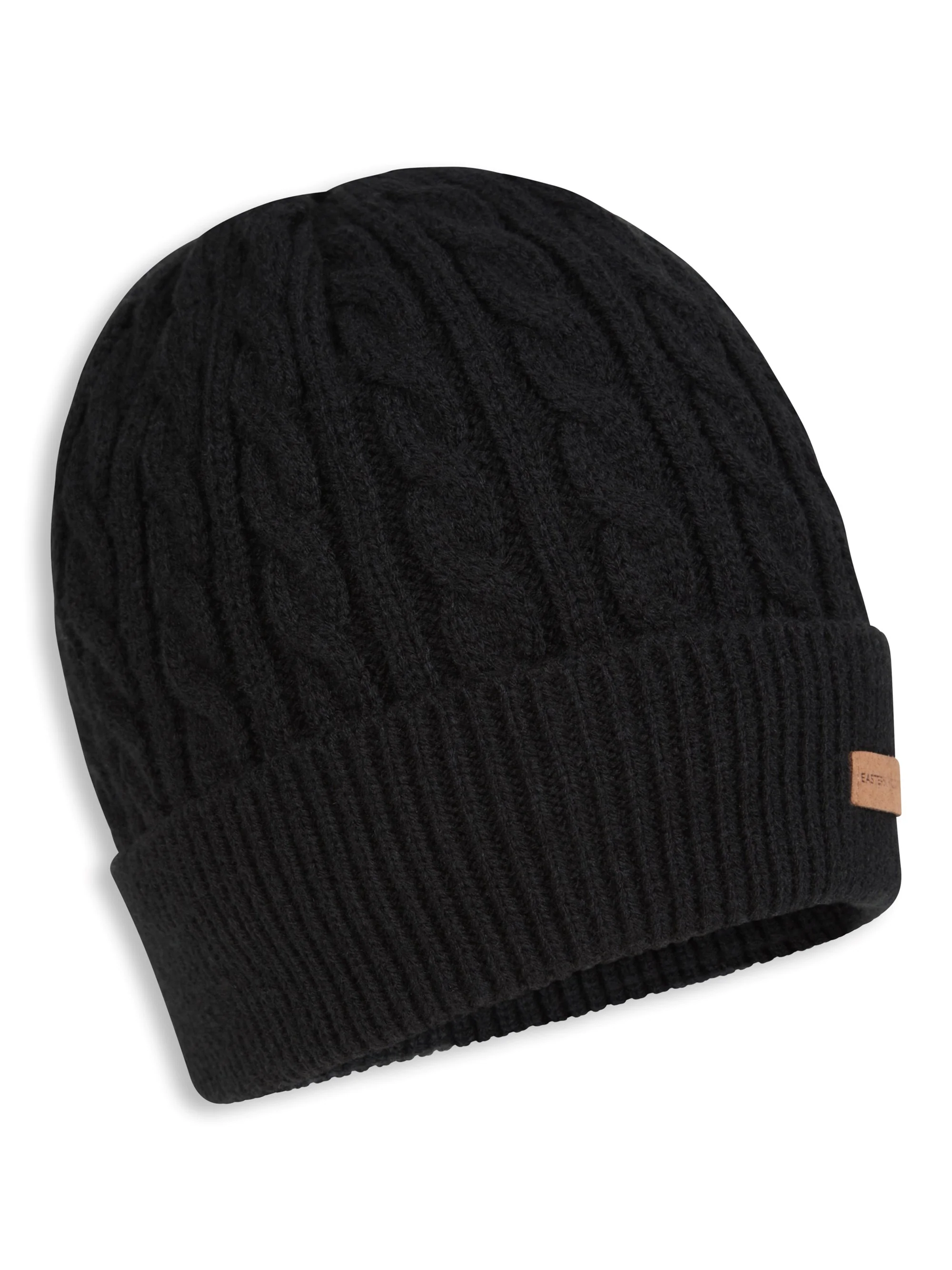 EMS Drew Mens Fur Lined Cable Beanie - Image 3