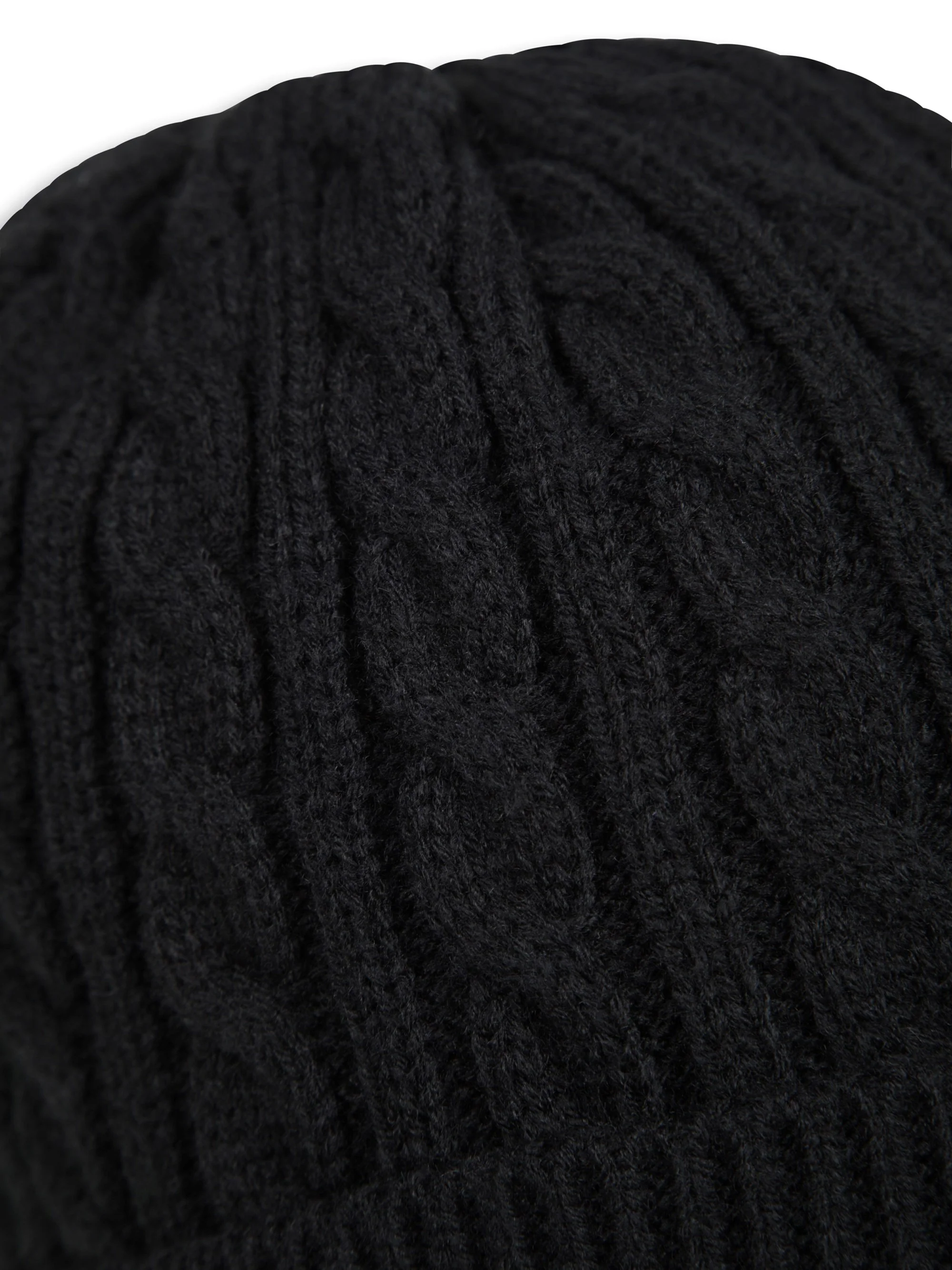 EMS Drew Mens Fur Lined Cable Beanie - Image 7