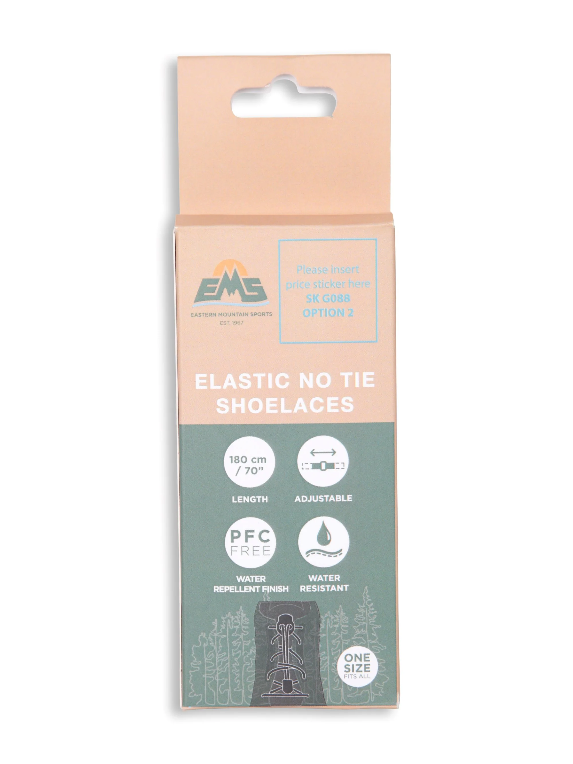 EMS Elastic No Tie Shoe Laces