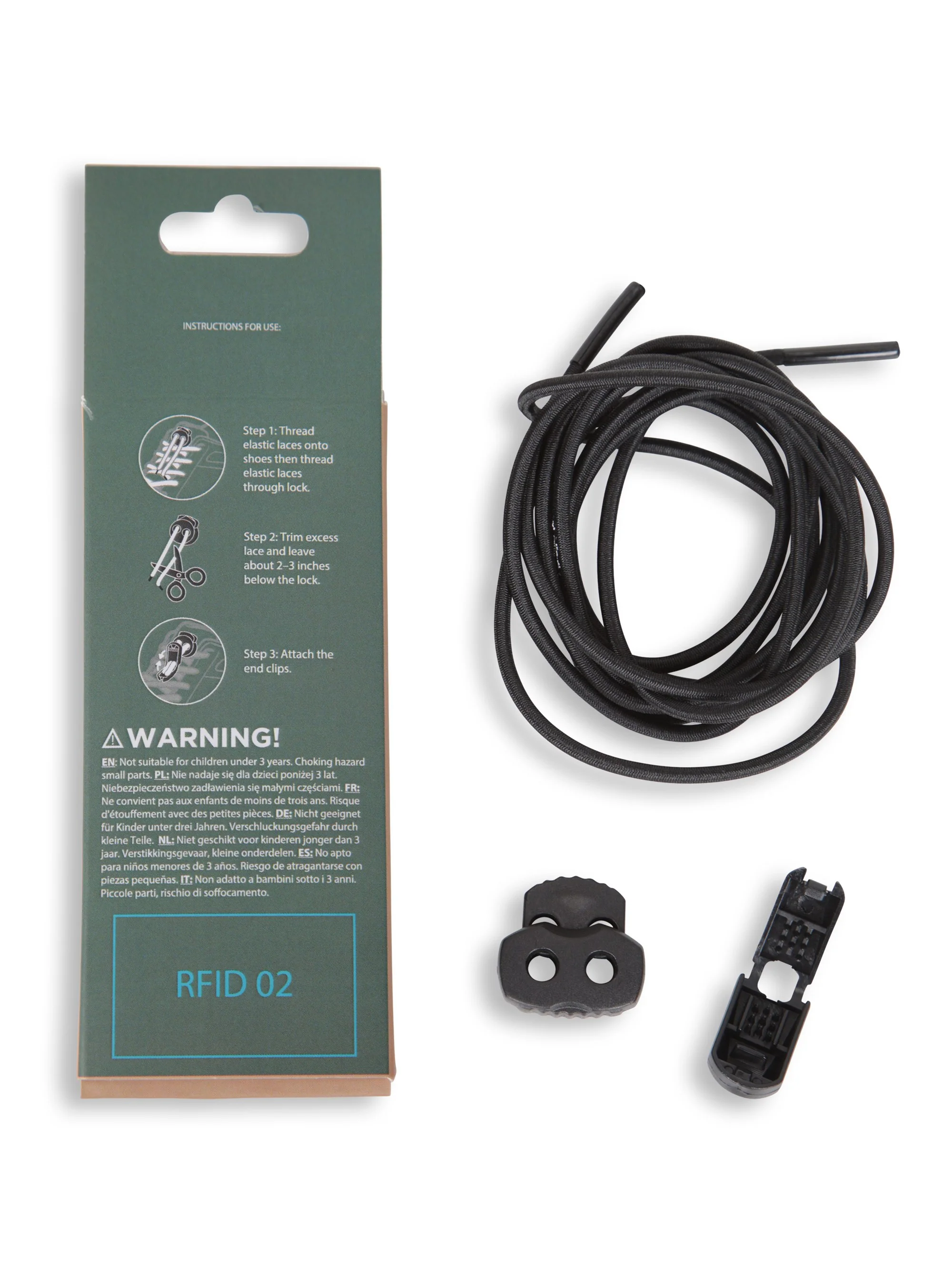 EMS Elastic No Tie Shoe Laces - Image 4