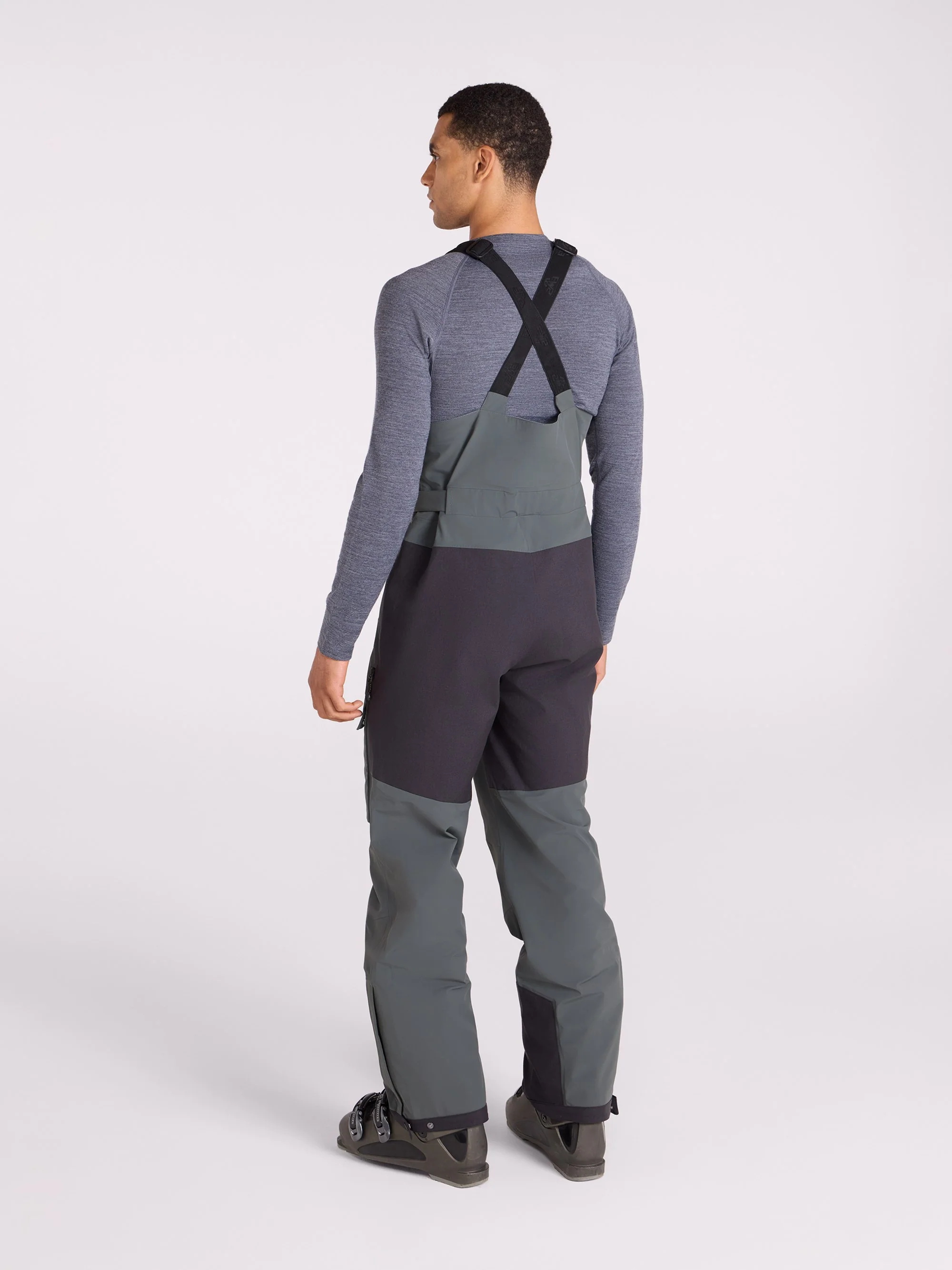 EMS Ellamau Mens 3 Layer Waterproof Bib Front Ski Pant - Image 13