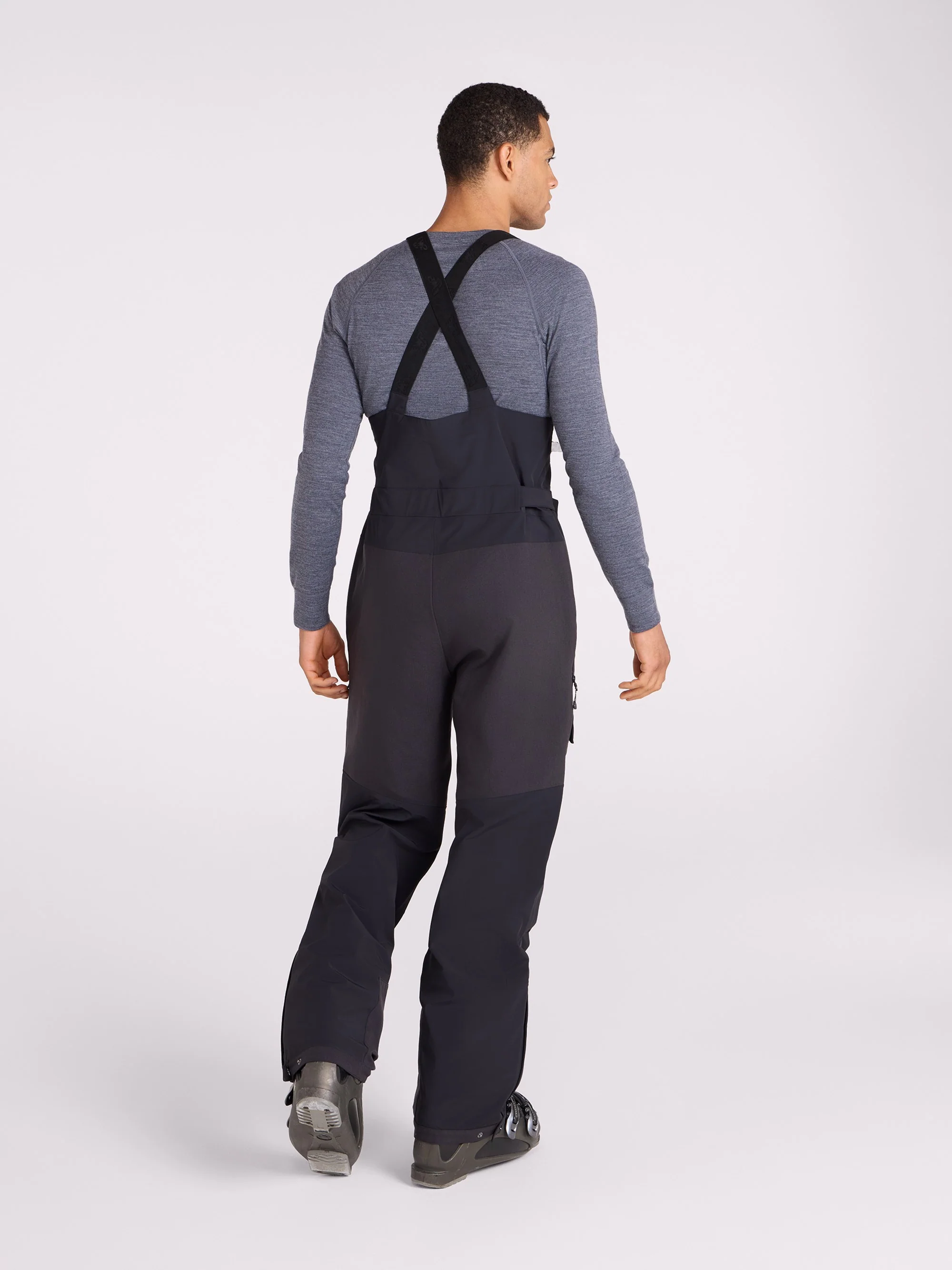 EMS Ellamau Mens 3 Layer Waterproof Bib Front Ski Pant - Image 2