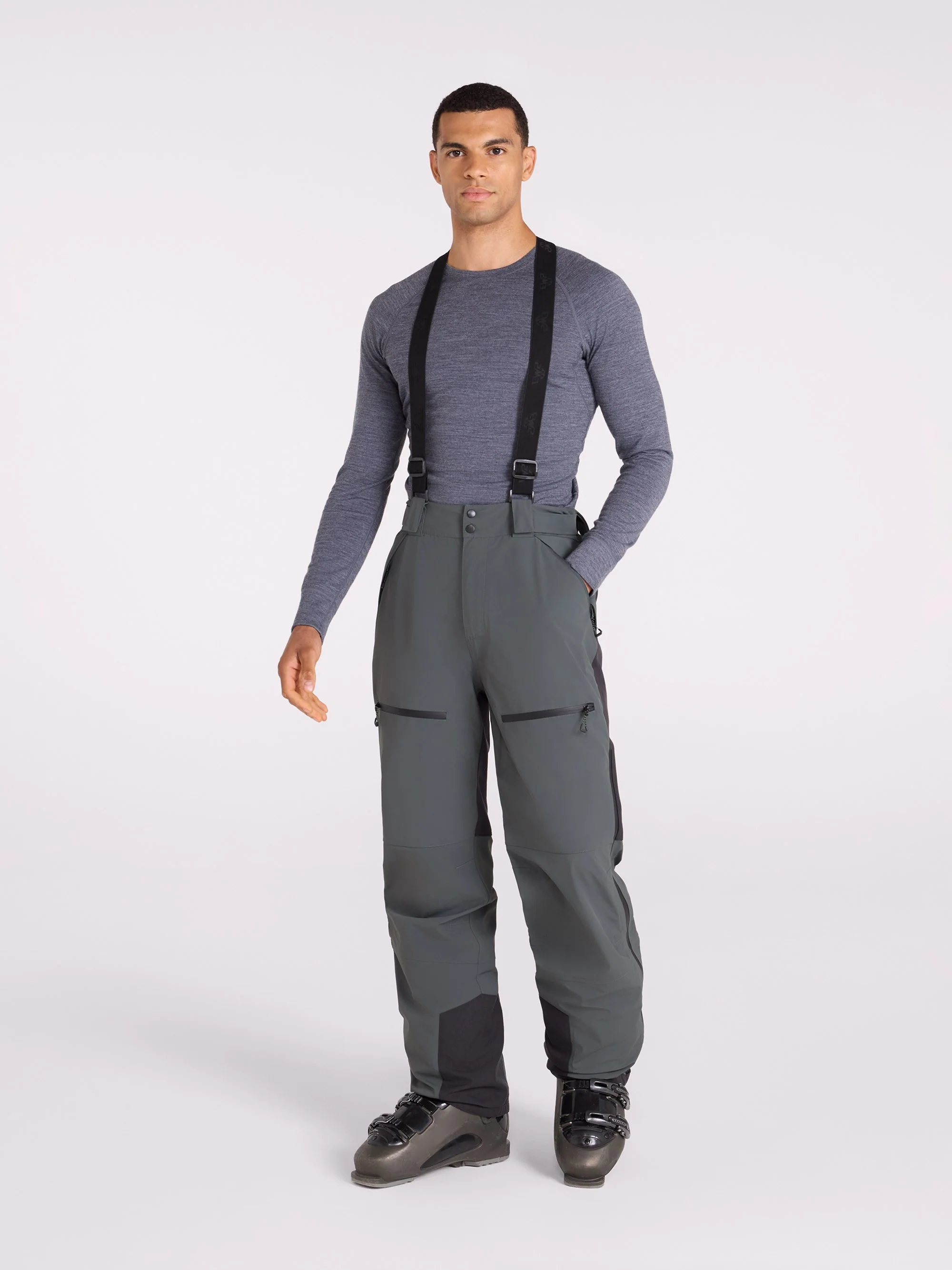 EMS Ellmau Mens 3 Layer Waterproof Ski Pant - Image 3