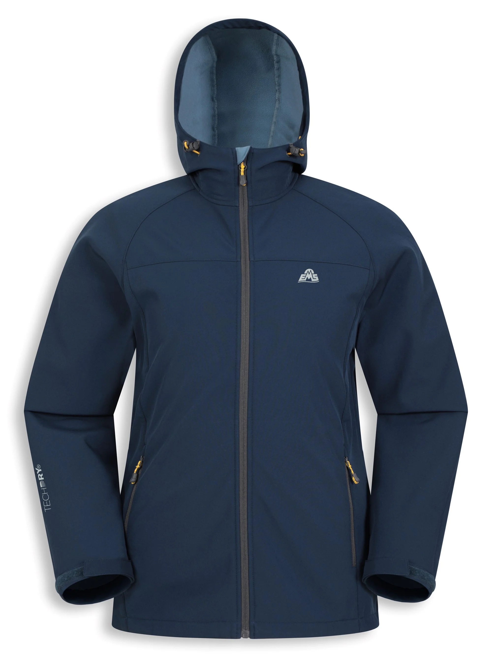 EMS Exodus Mens Water Resistant Softshell Jacket - Image 6