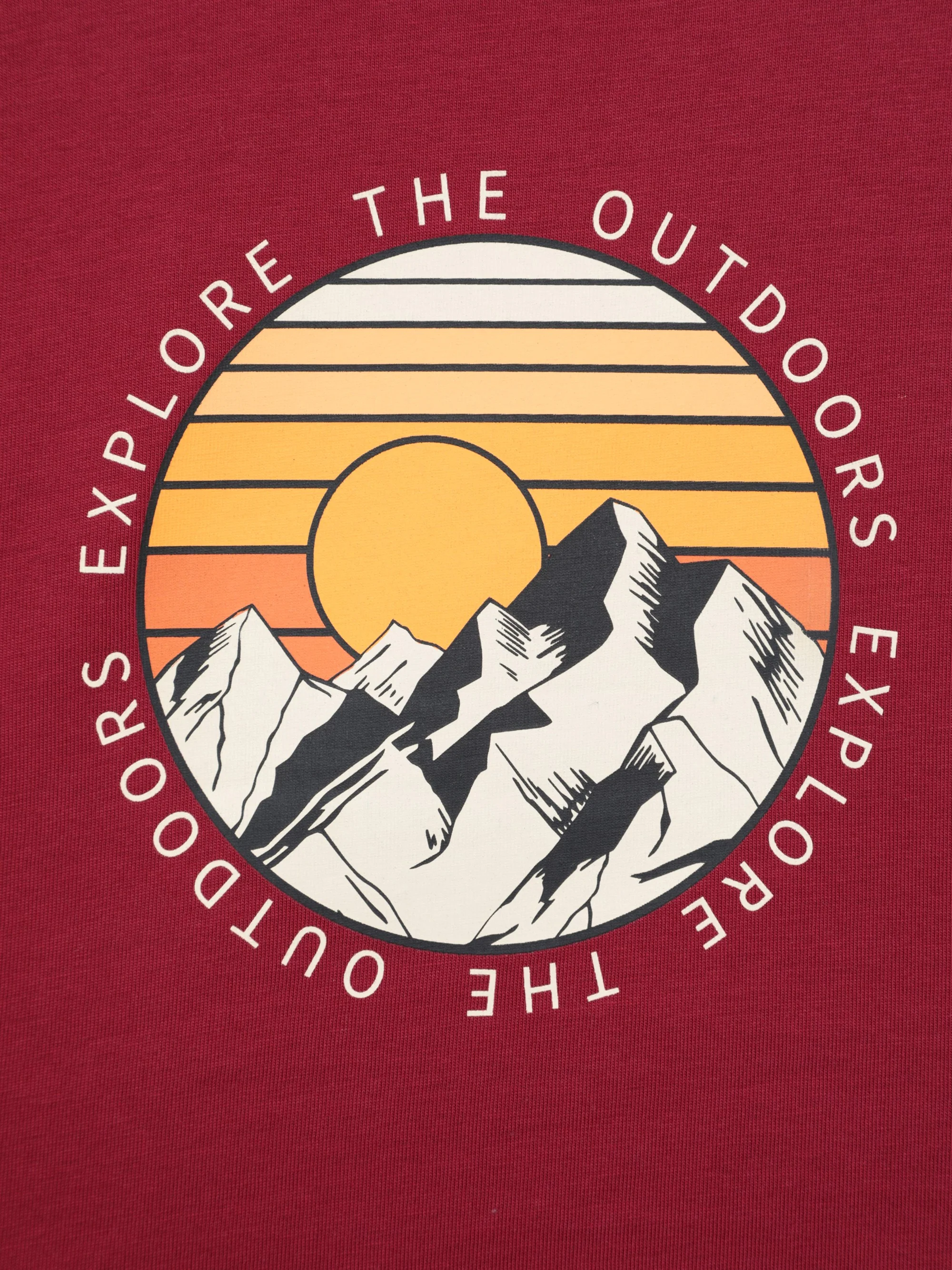 EMS Explore Mountains Kids Long Sleeve T-Shirt - Image 5