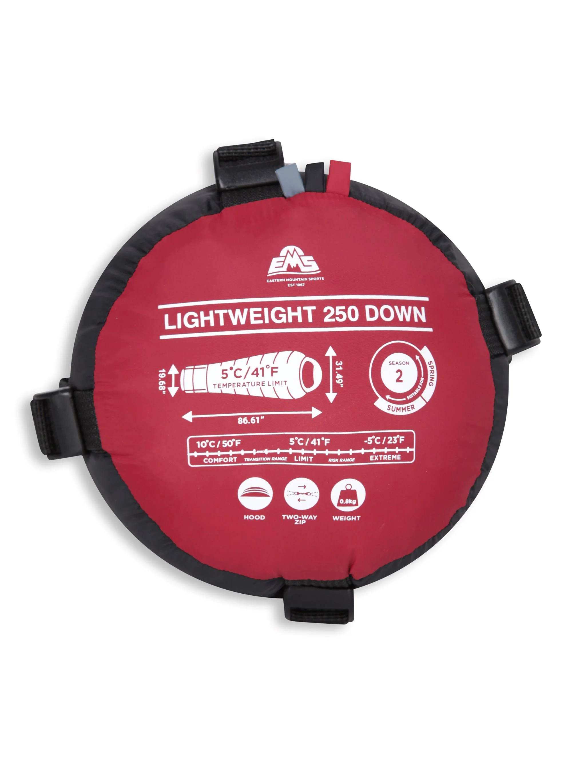 EMS Extreme Lightweight 250 Down Sleeping Bag - Image 7
