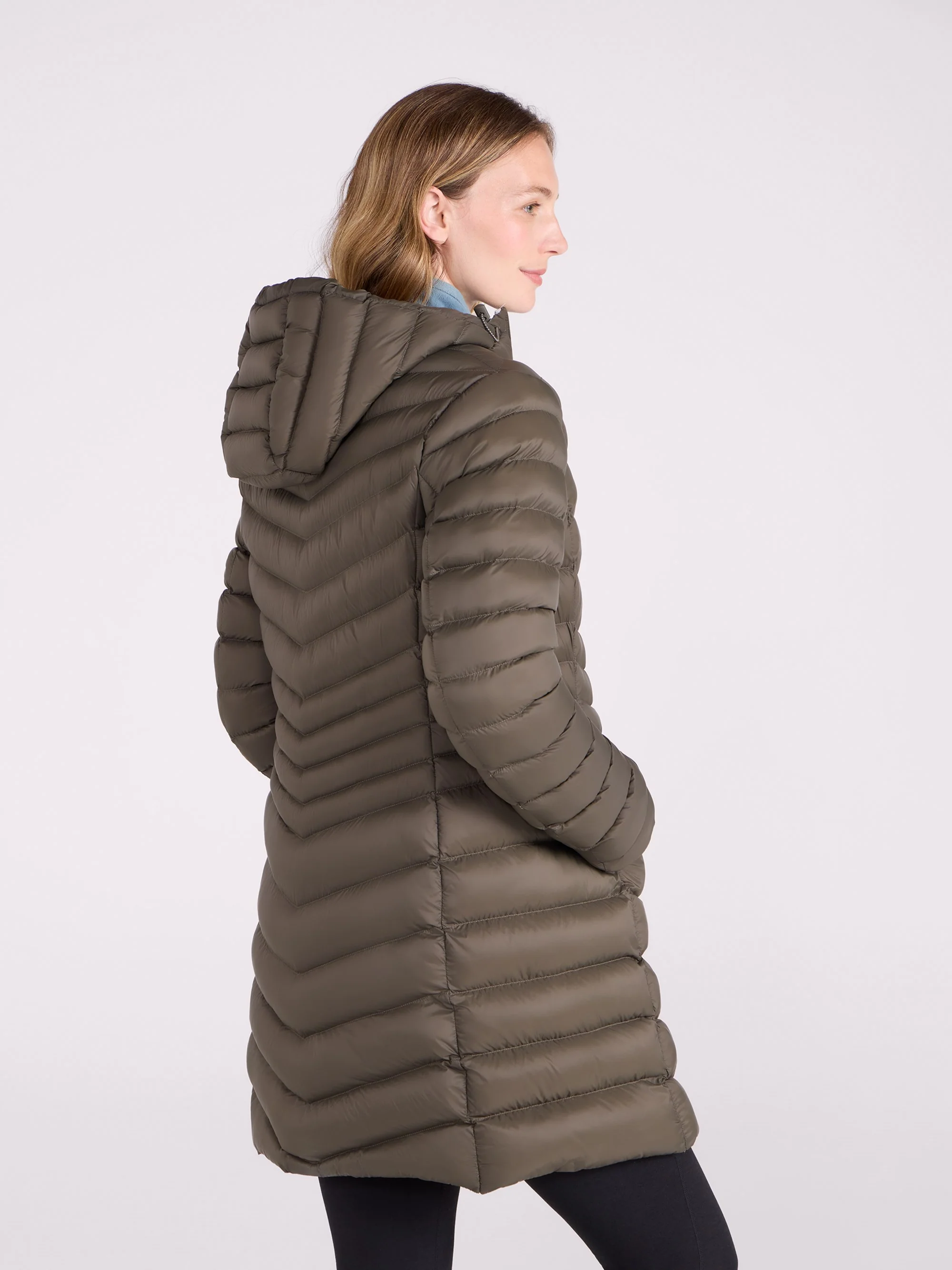 EMS Florence II Womens Long Padded Jacket - Image 3