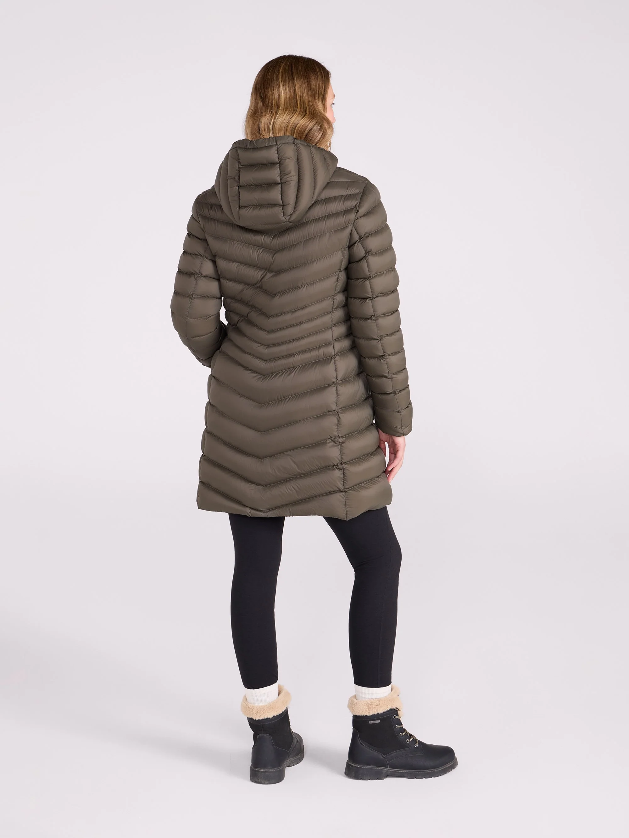 EMS Florence II Womens Long Padded Jacket - Image 4