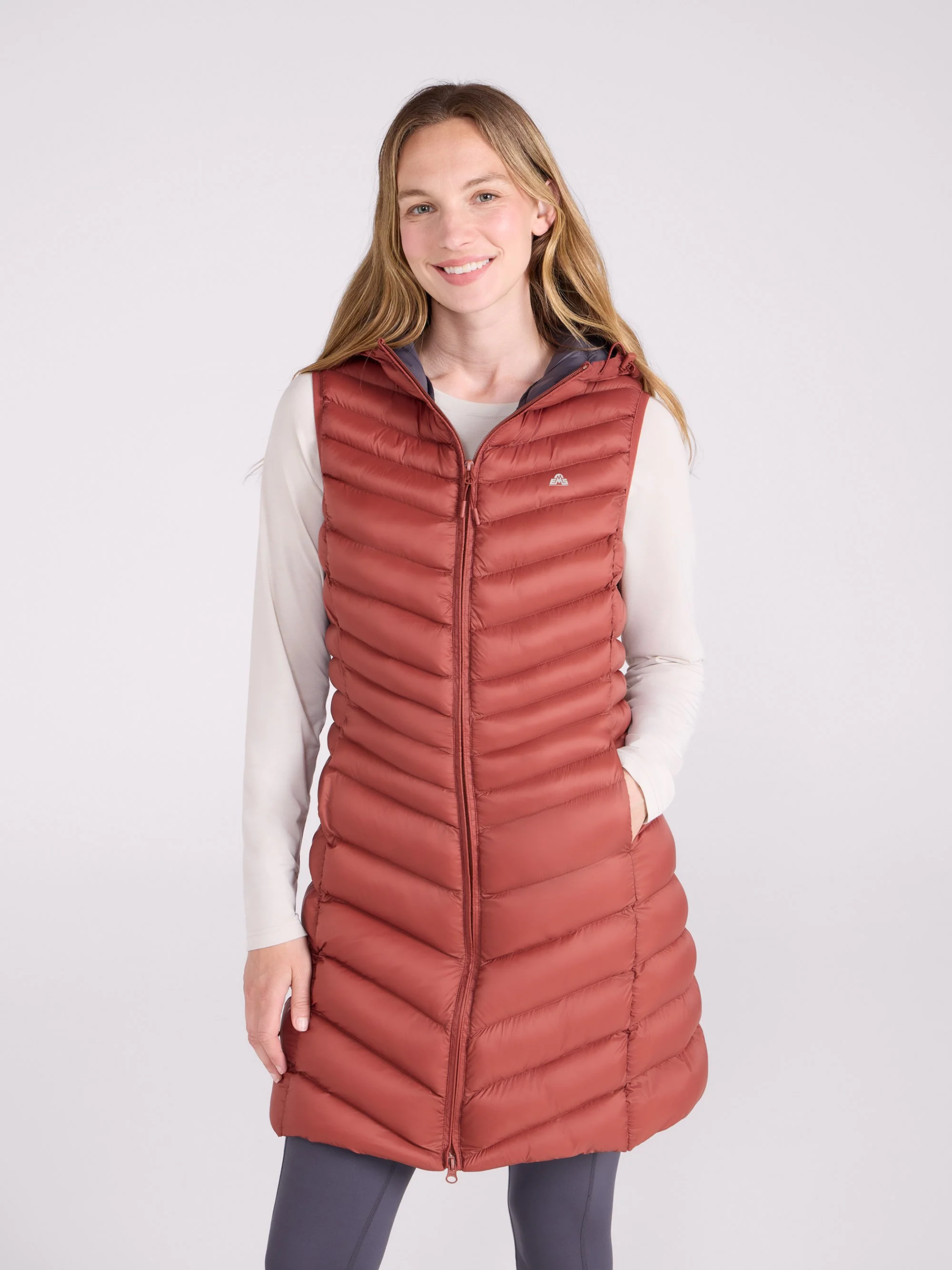 EMS Florence Womens Long Insulated Vest - Image 6
