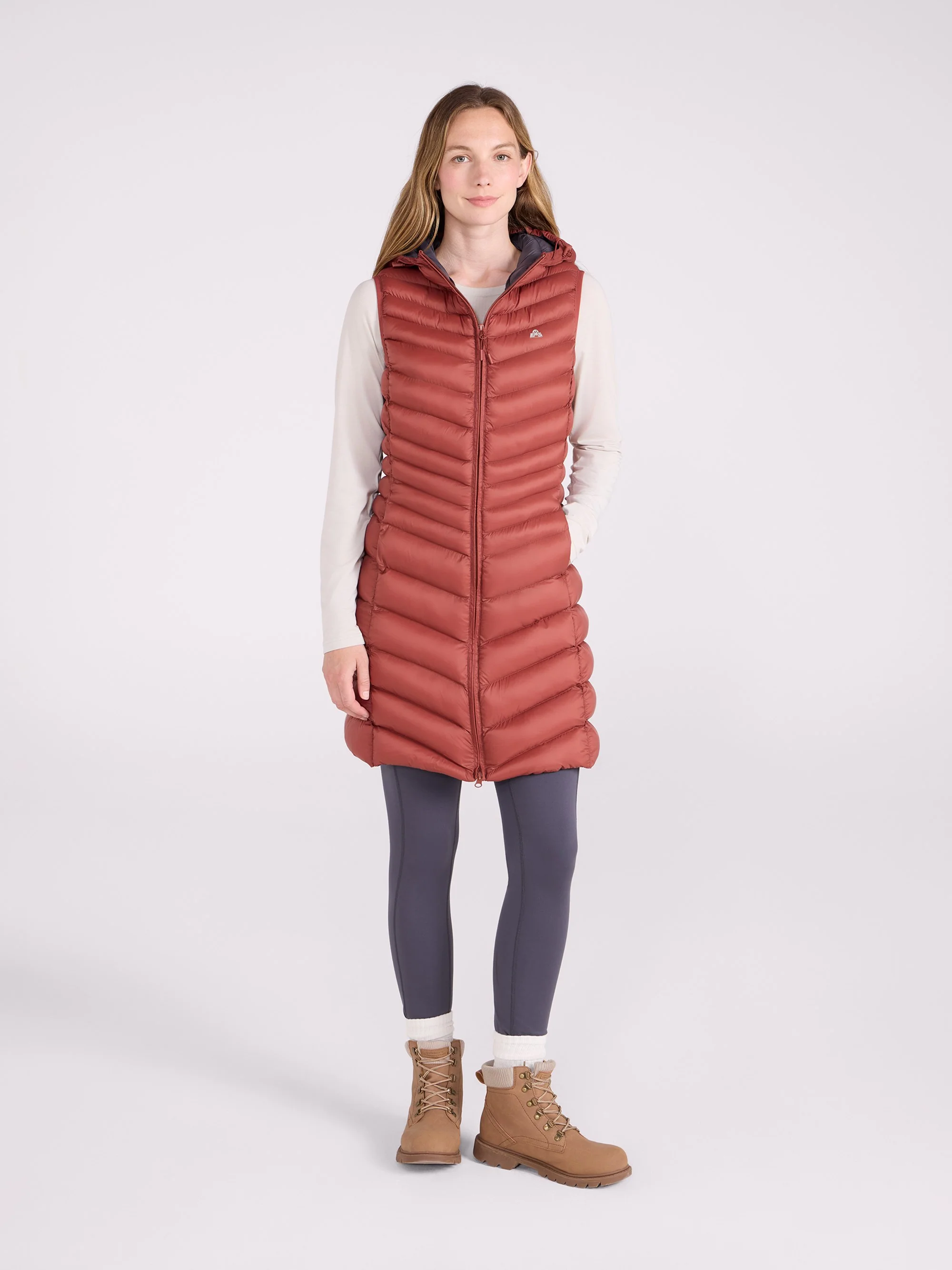 EMS Florence Womens Long Insulated Vest - Image 7