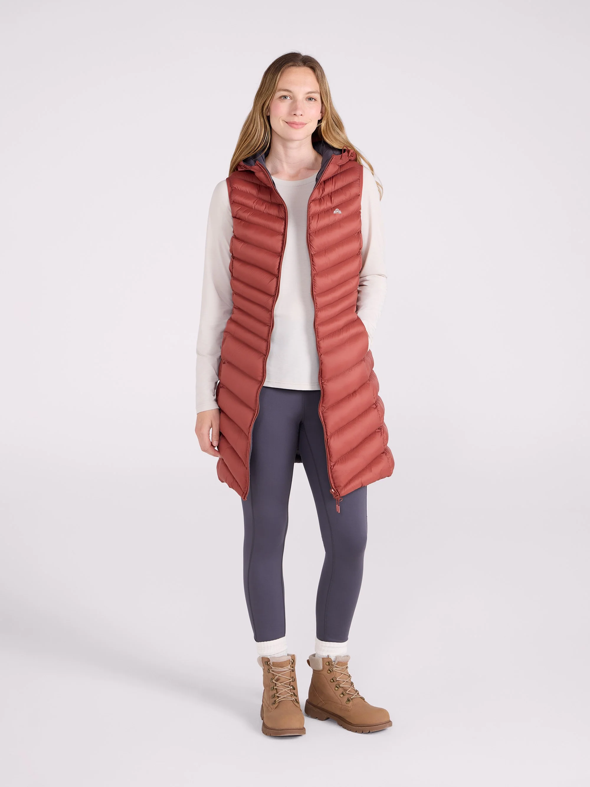EMS Florence Womens Long Insulated Vest - Image 8