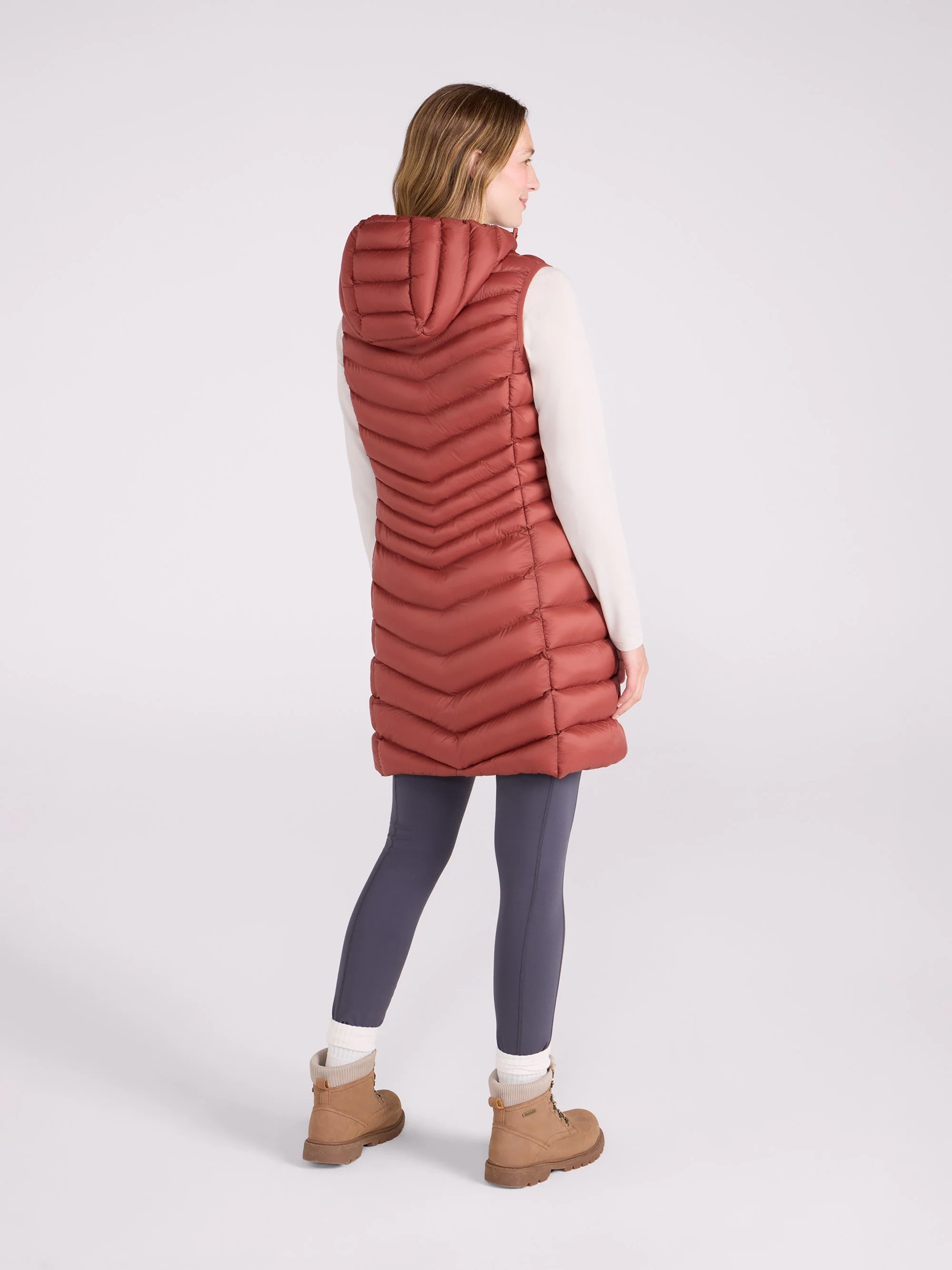 EMS Florence Womens Long Insulated Vest - Image 9