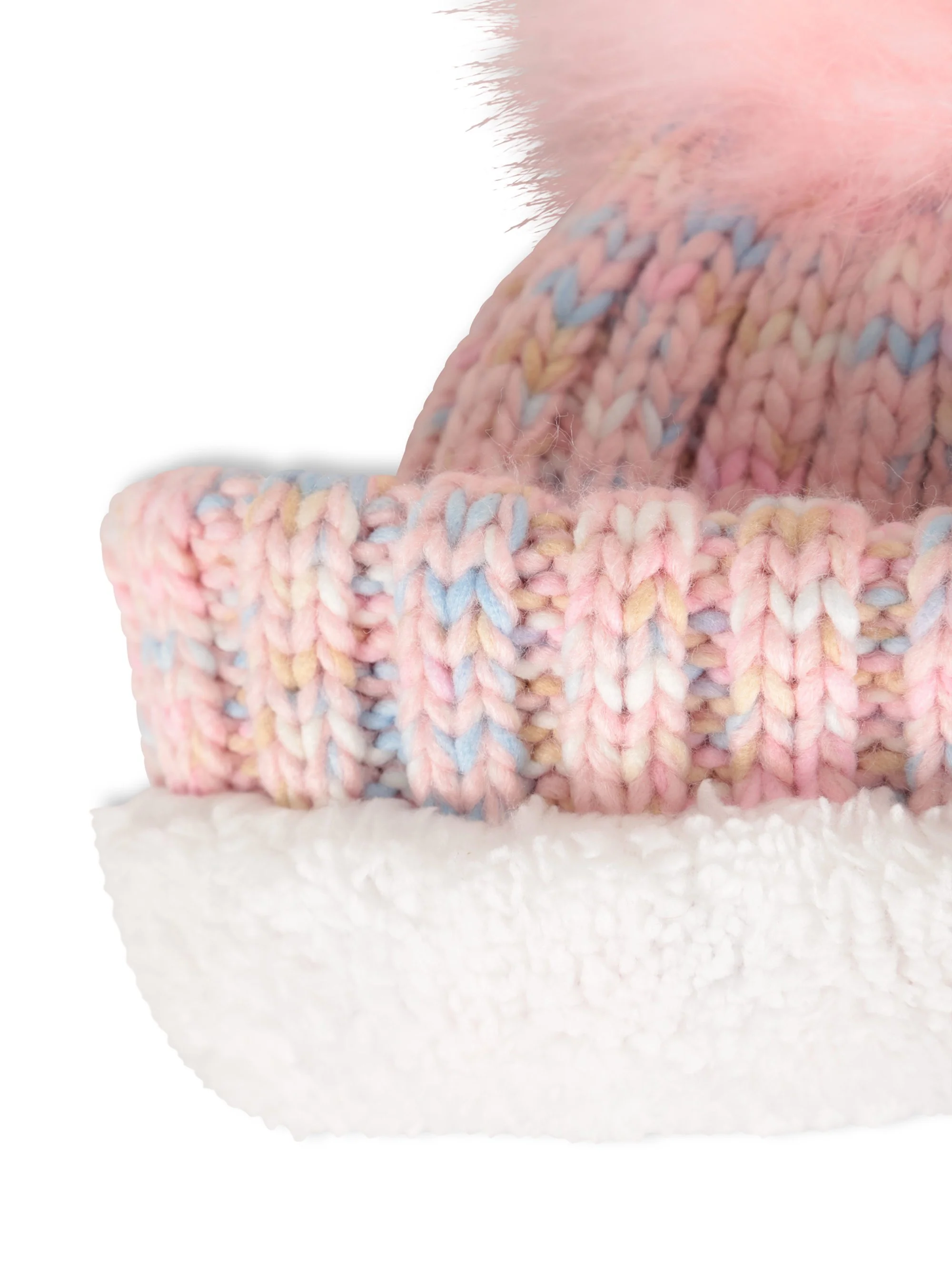 EMS Geneva Kids Sherpa Lined Pom Beanie - Image 16