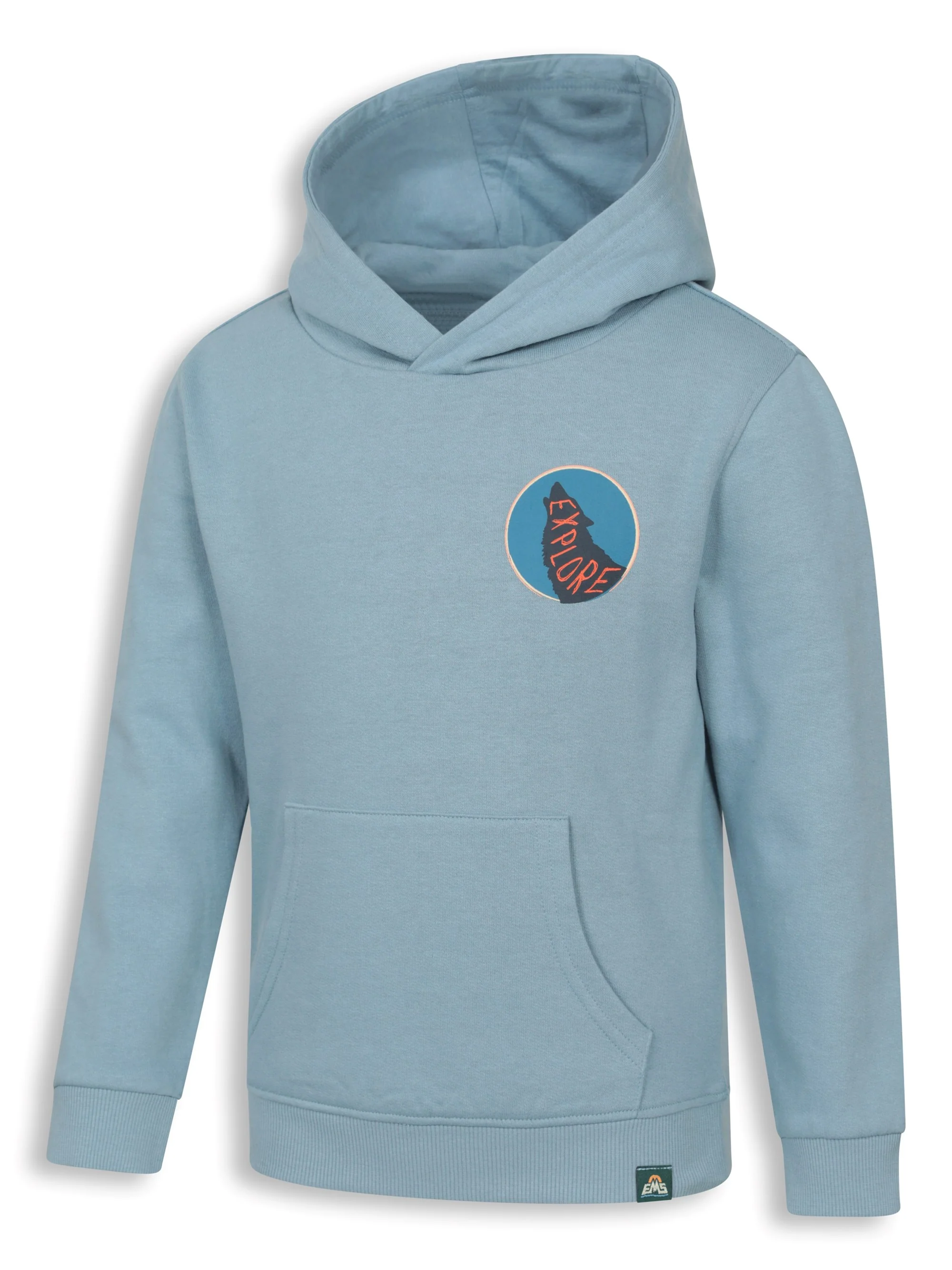 EMS Howling Wolf Kids Hoodie - Image 2