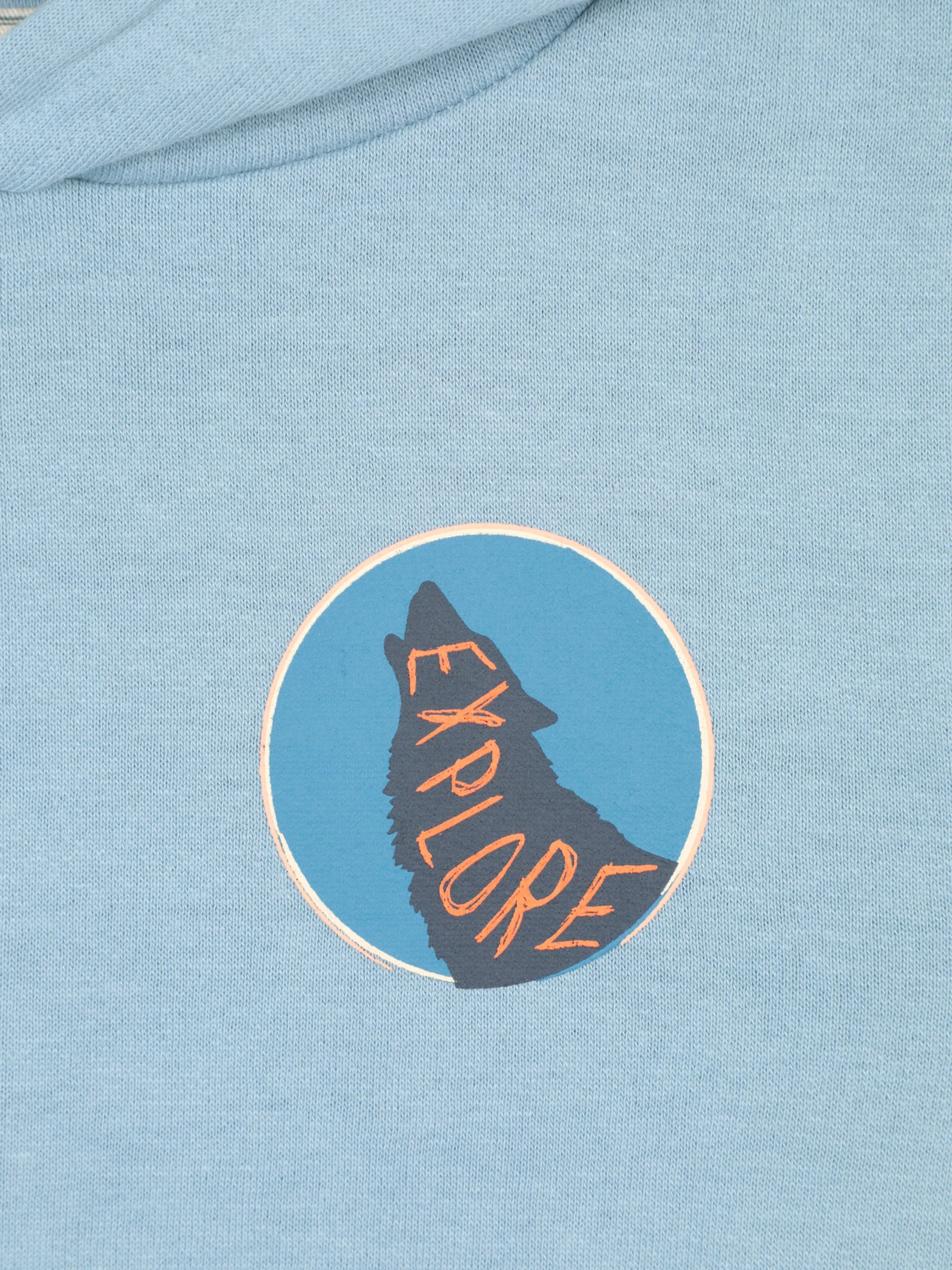 EMS Howling Wolf Kids Hoodie - Image 4