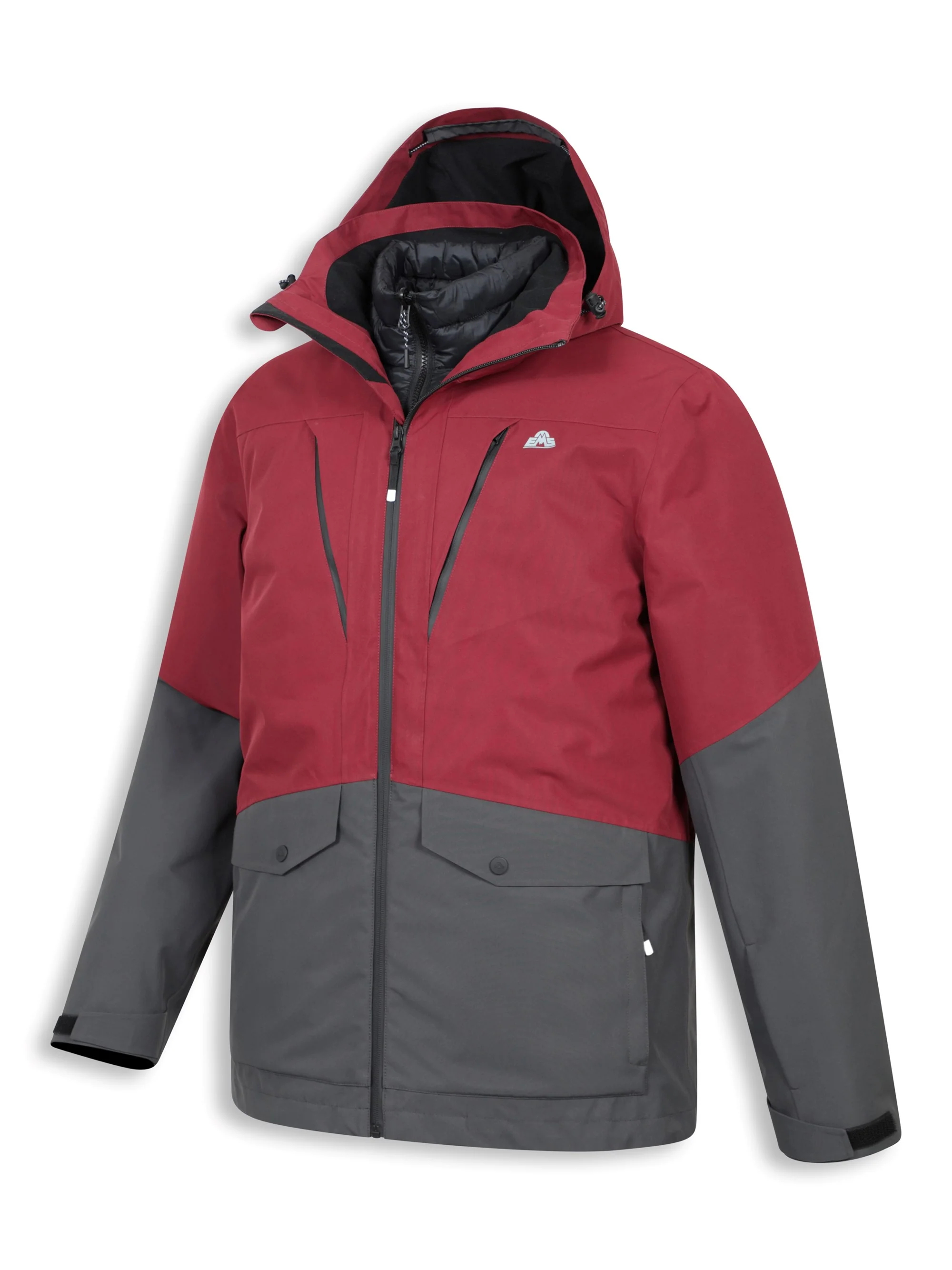 EMS Infinity Mens 3 in 1 Waterproof Ski Jacket - Image 10