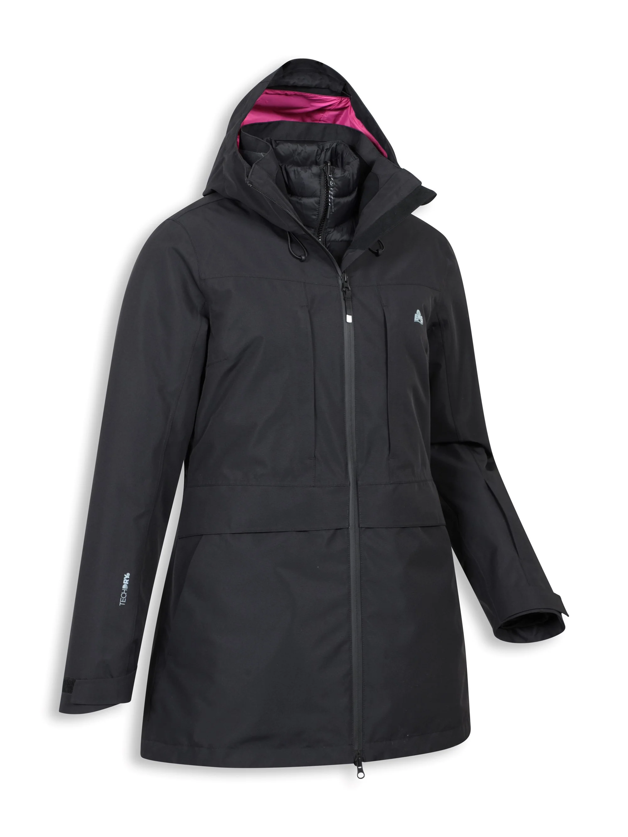 EMS Infinity Womens 3 in 1 Waterproof Ski Jacket - Image 7