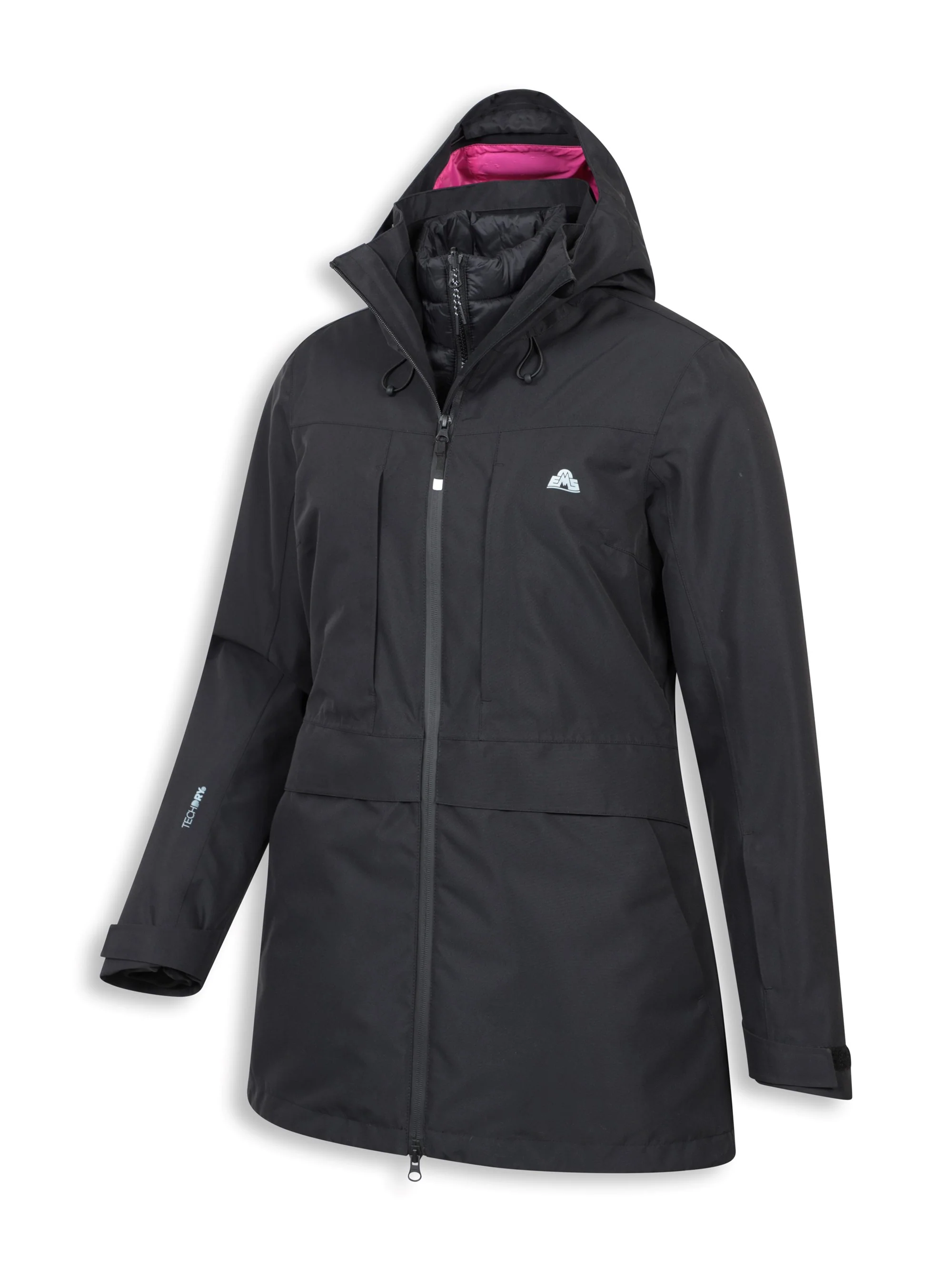 EMS Infinity Womens 3 in 1 Waterproof Ski Jacket - Image 9