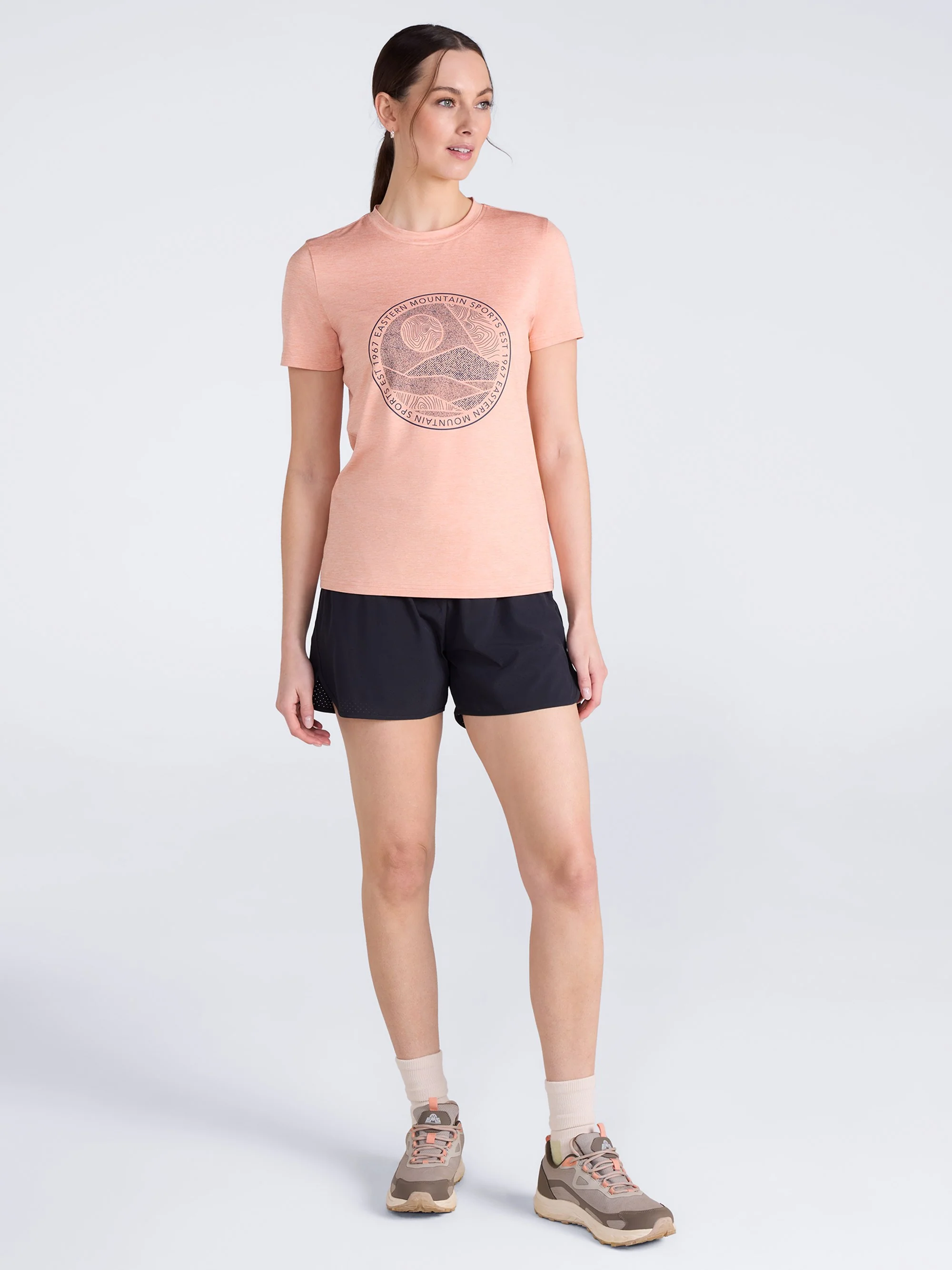 EMS Latero Womens Hybrid Graphic Tee - Image 3