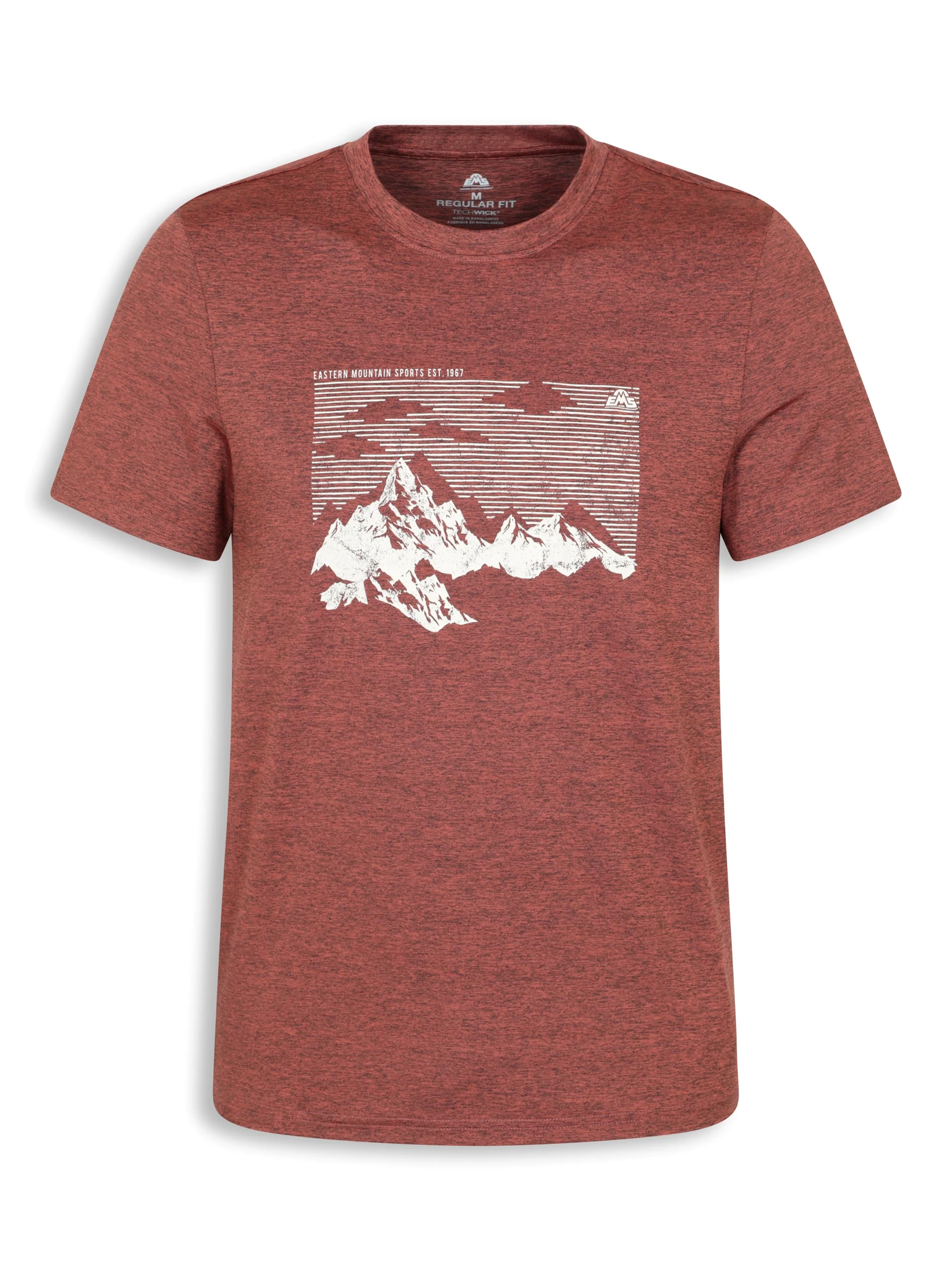 EMS Mens Latero Logo Hybrid Graphic Tee - Image 12