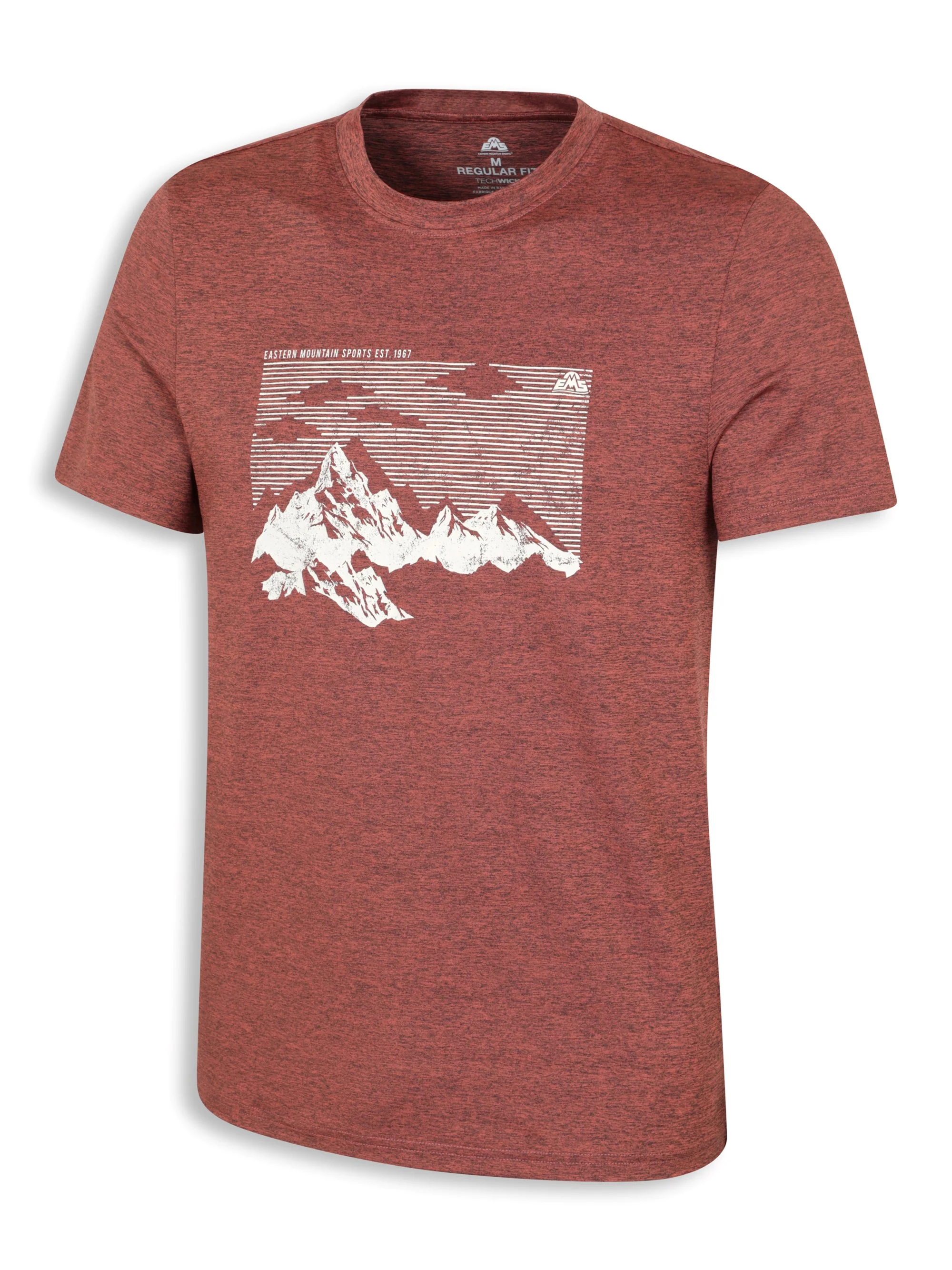 EMS Mens Latero Logo Hybrid Graphic Tee - Image 13