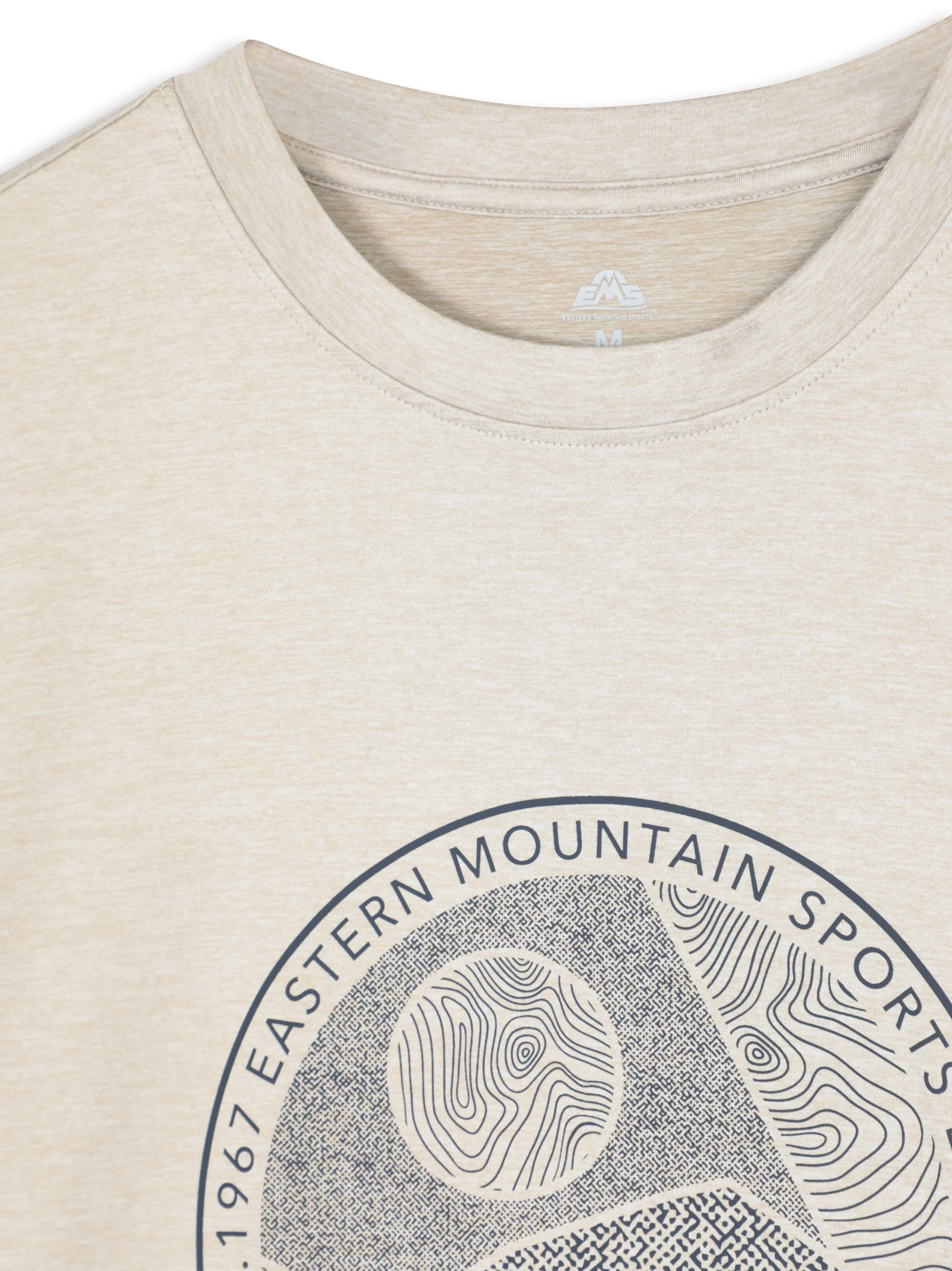EMS Mens Latero Logo Hybrid Graphic Tee - Image 8