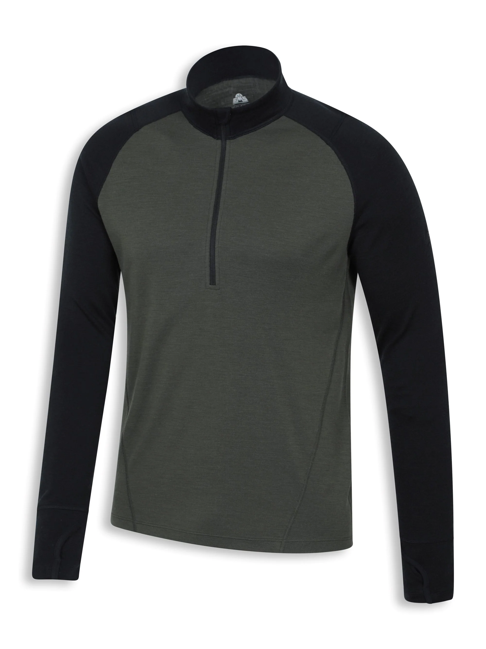 EMS Mens Merino 1/4 Zip Base Layer Top - Image 4