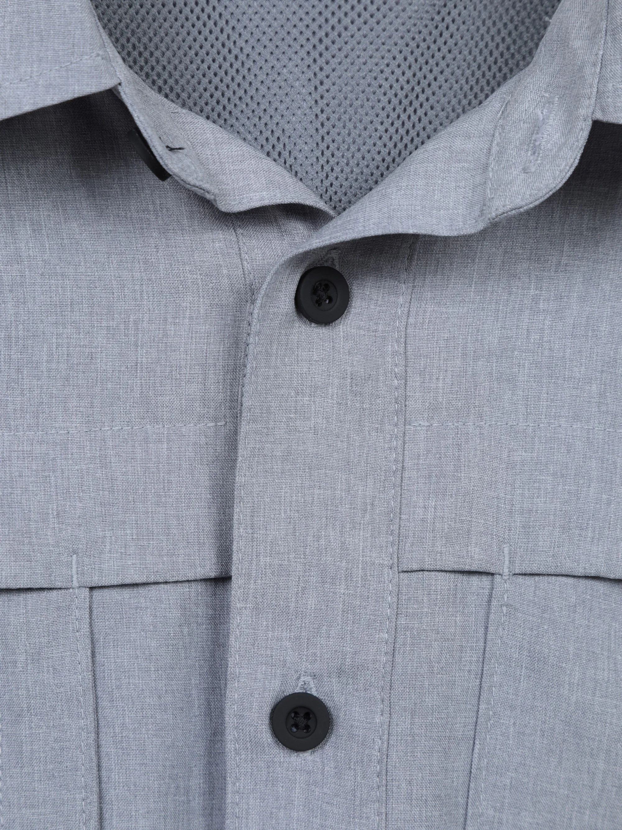 EMS Mens Woven Long Sleeve Shirt - Image 15