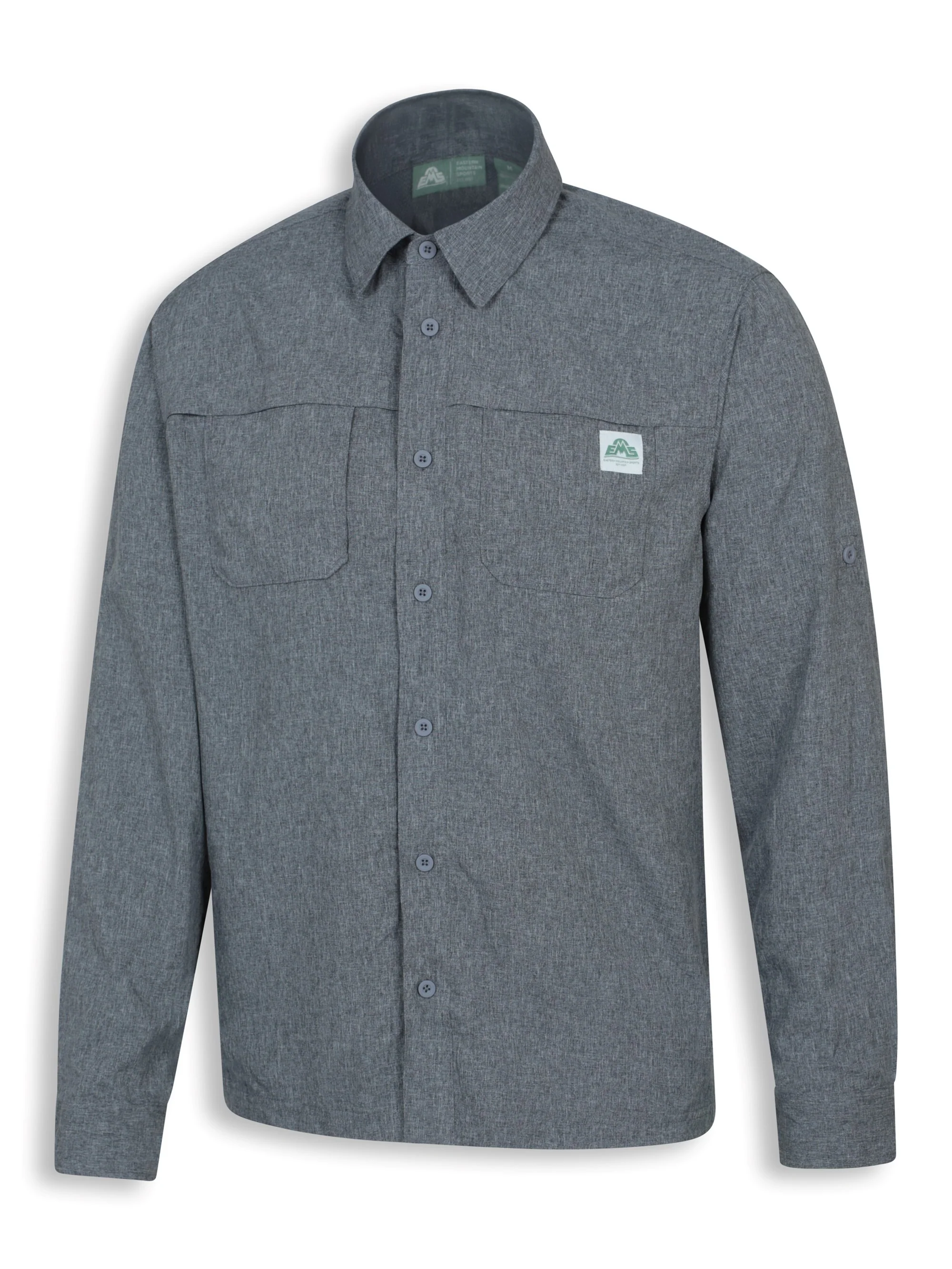EMS Mens Woven Long Sleeve Shirt - Image 4