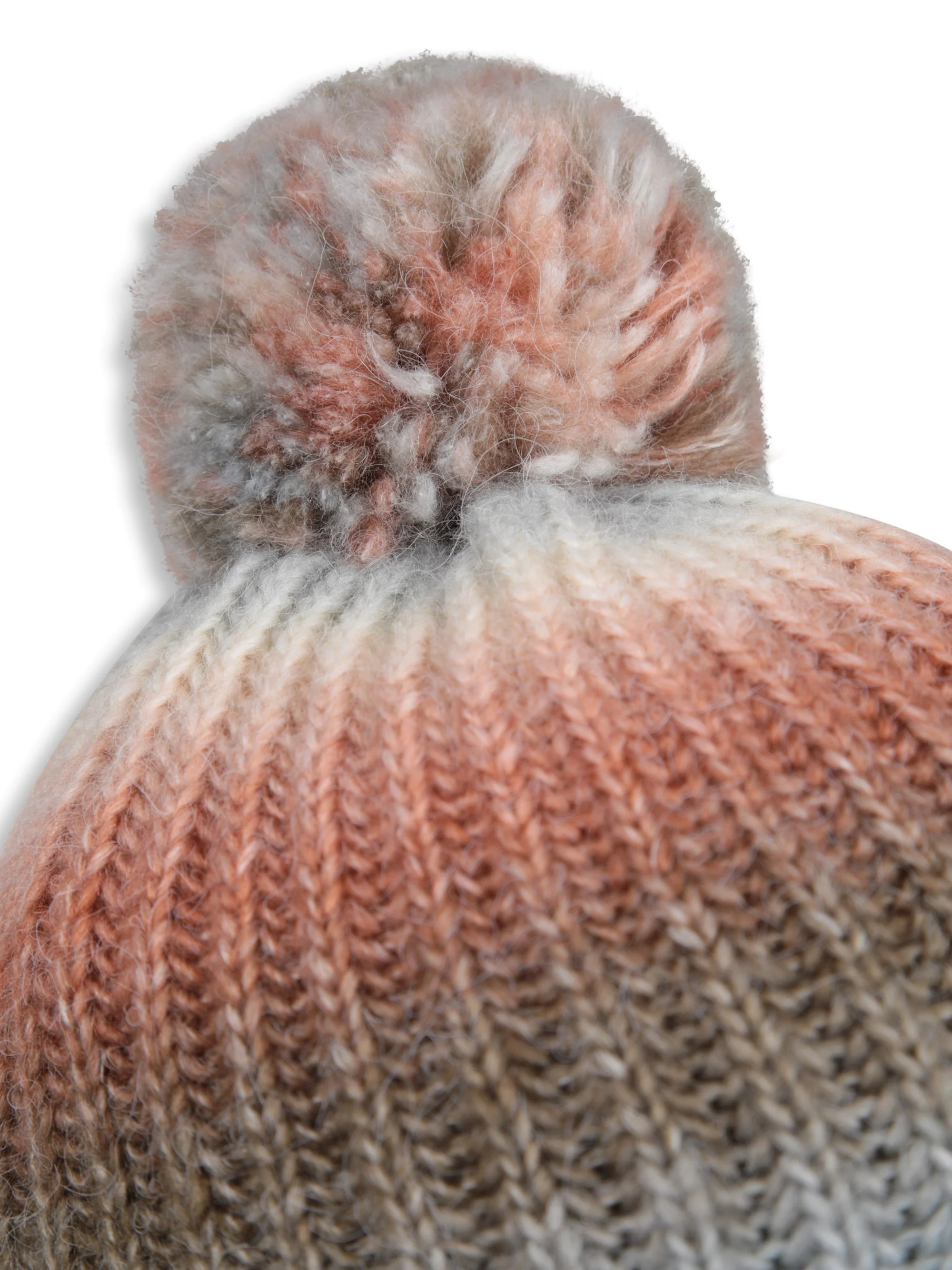 EMS Mia Womens Lined Ombre Pom Beanie - Image 7