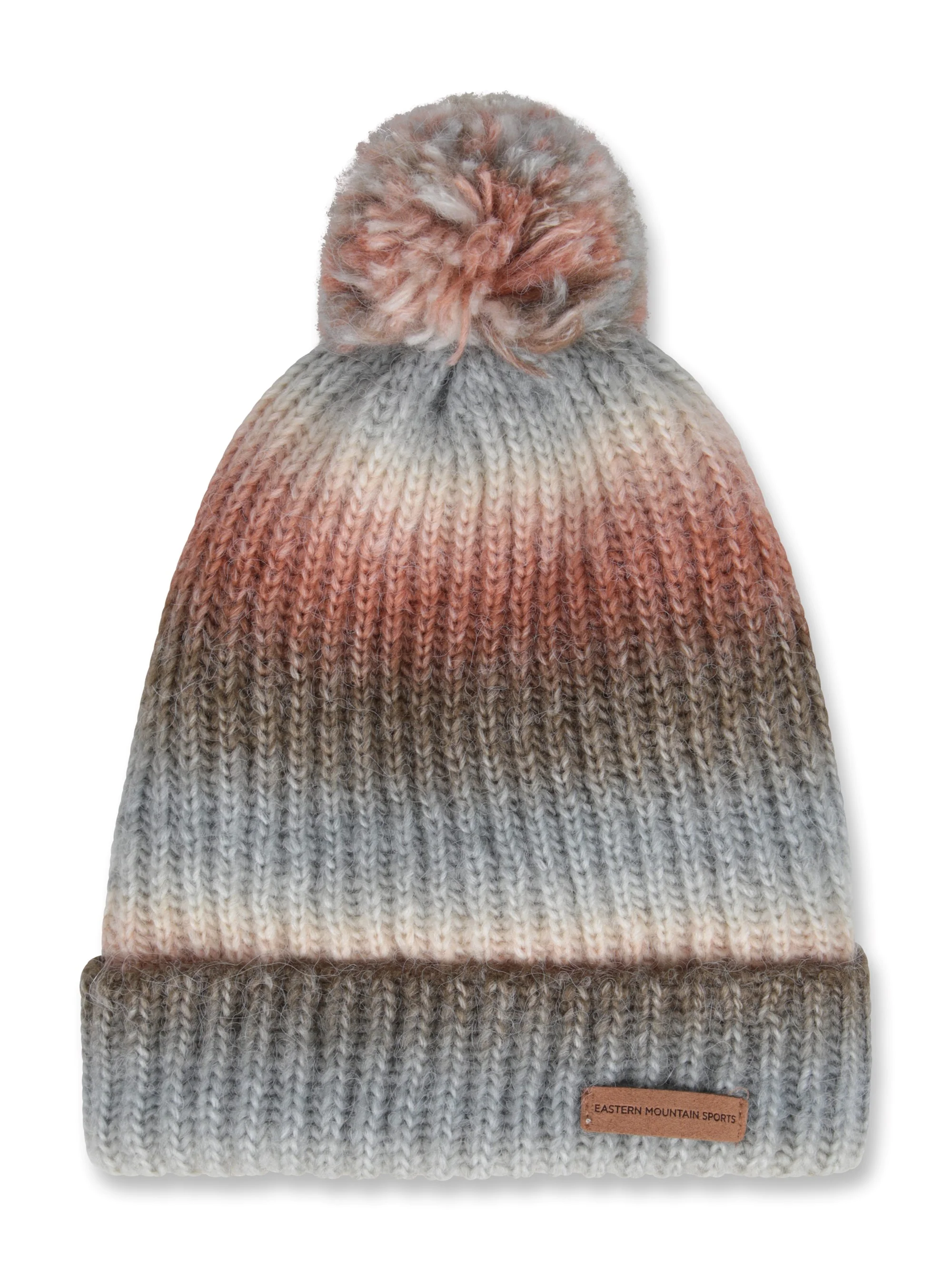 EMS Mia Womens Lined Ombre Pom Beanie - Image 9