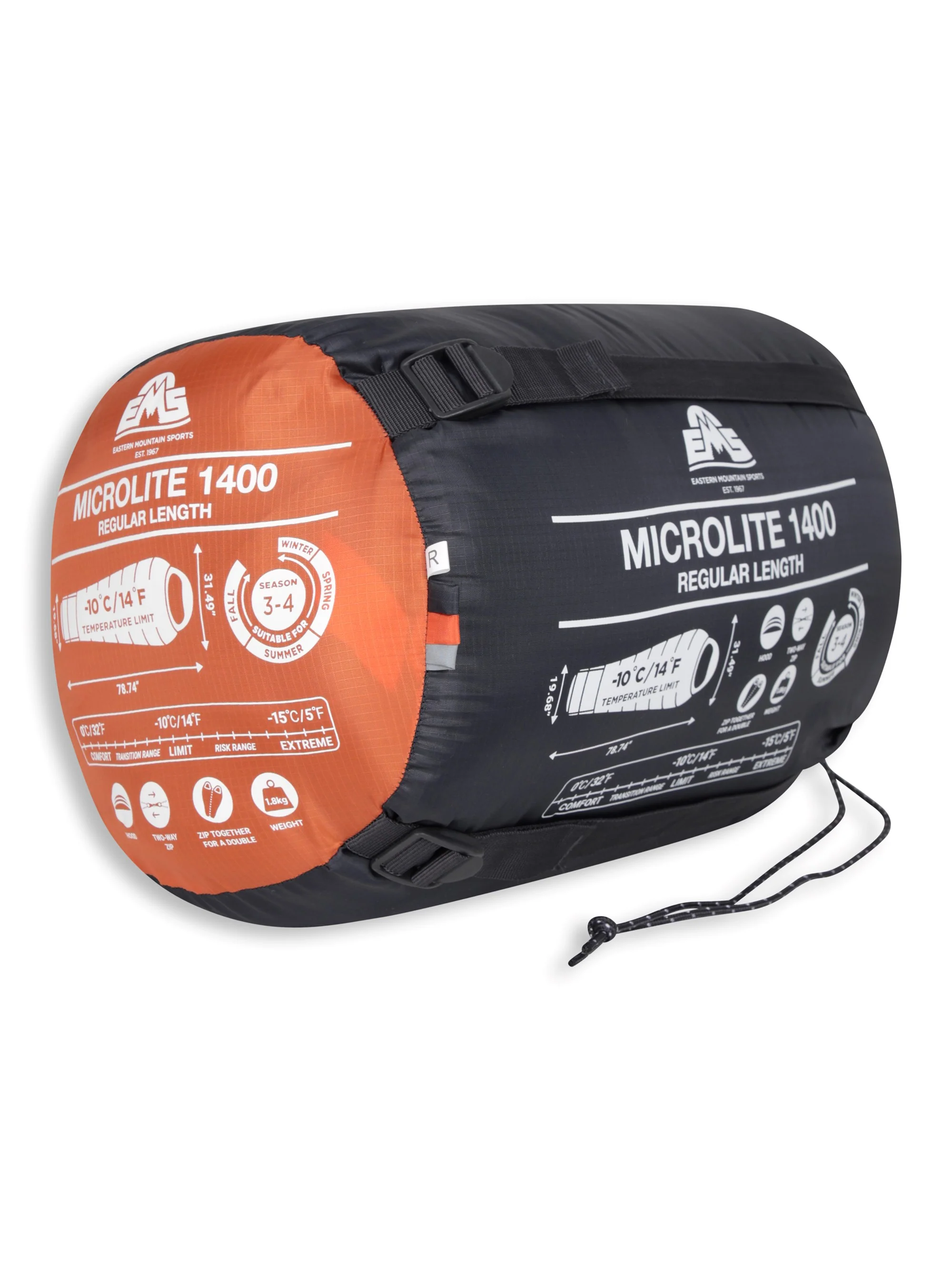 EMS Microlite 1400 Sleeping Bag - Image 8