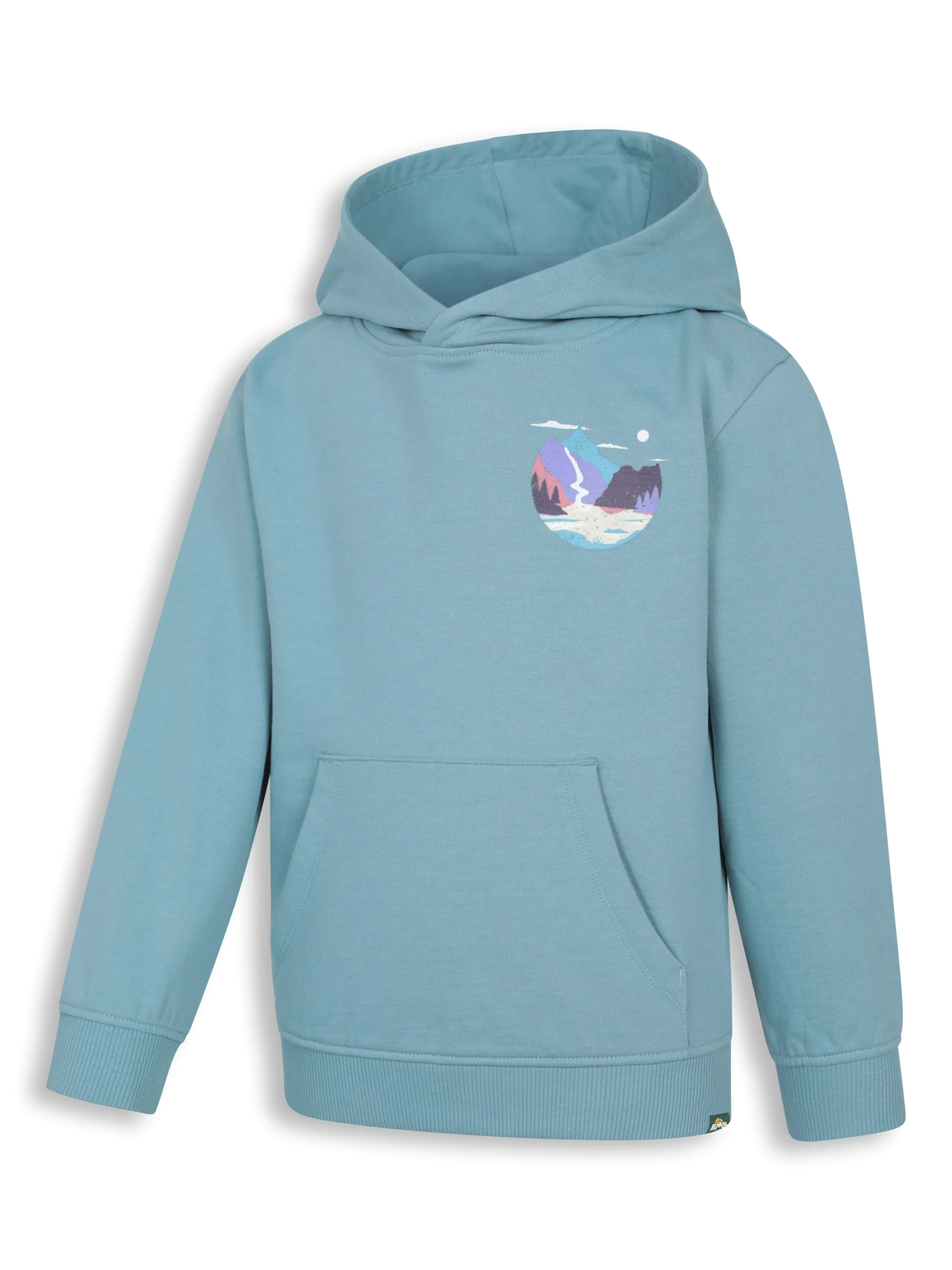 EMS Mountain Flow Kids Graphic Hoodie - Image 4