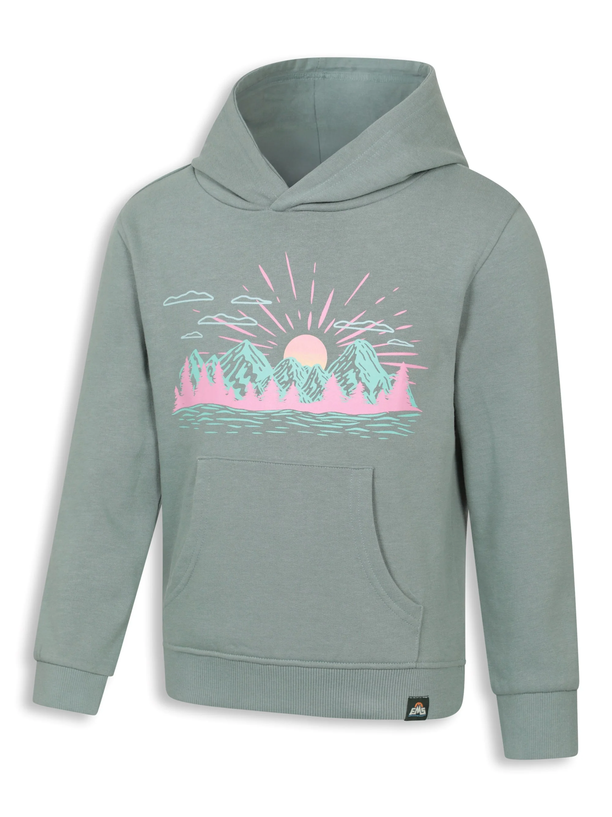 EMS Mountain Sunset Kids Hoodie