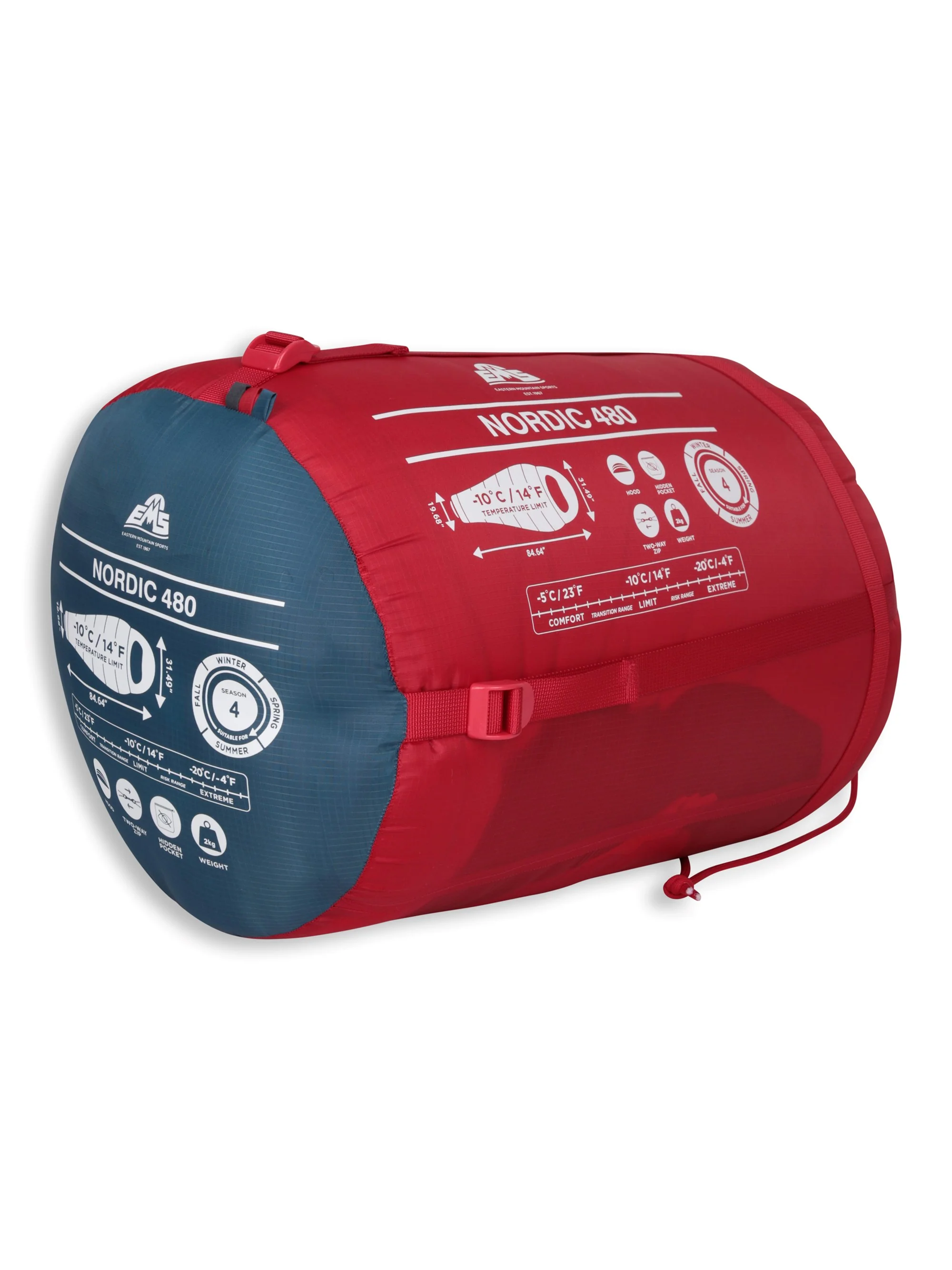 EMS Nordic 480 Sleeping Bag - Image 8