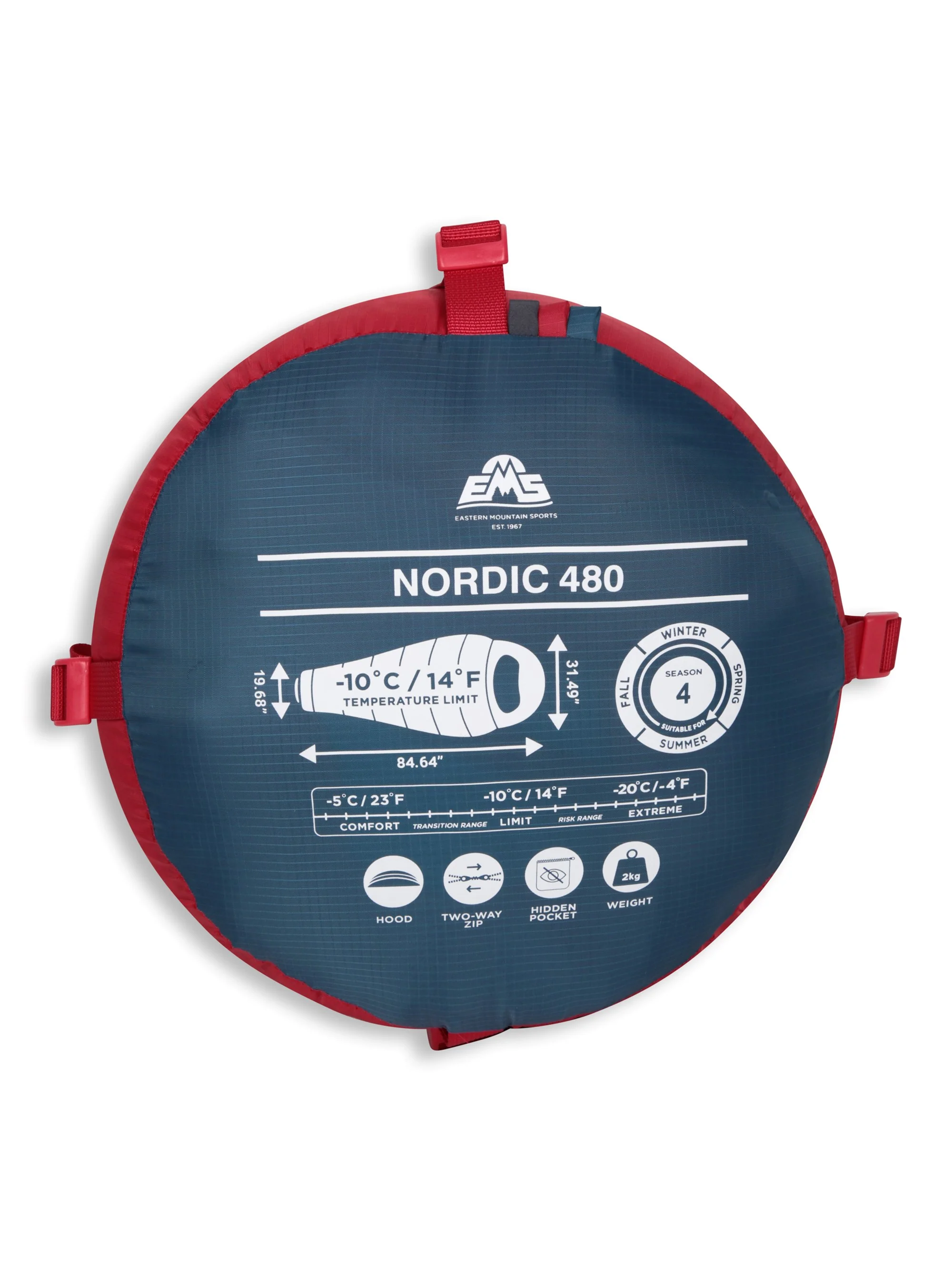 EMS Nordic 480 Sleeping Bag - Image 9