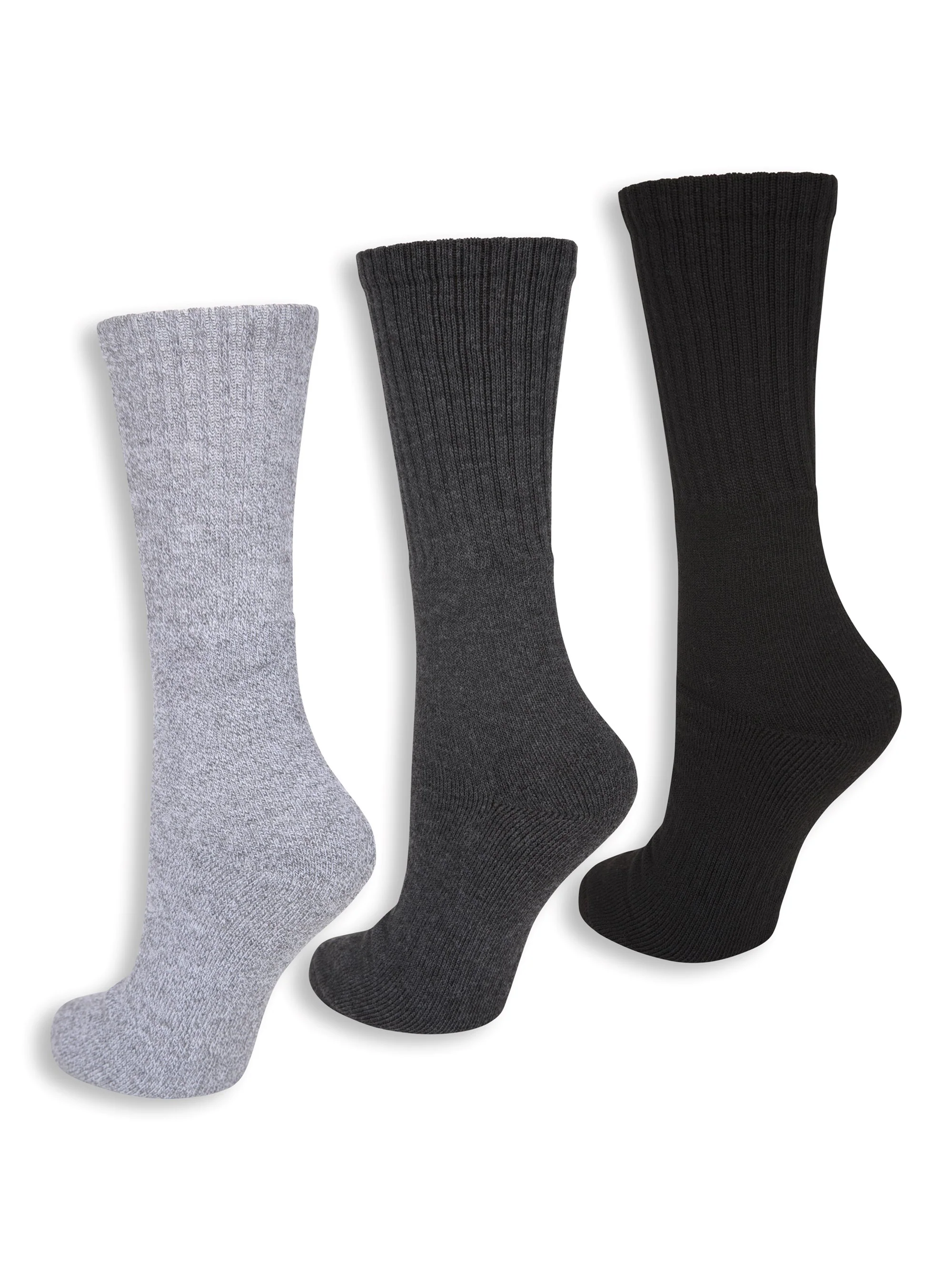 EMS Outdoor Womens Mid-Calf Walking Socks 3-Pack - Image 2