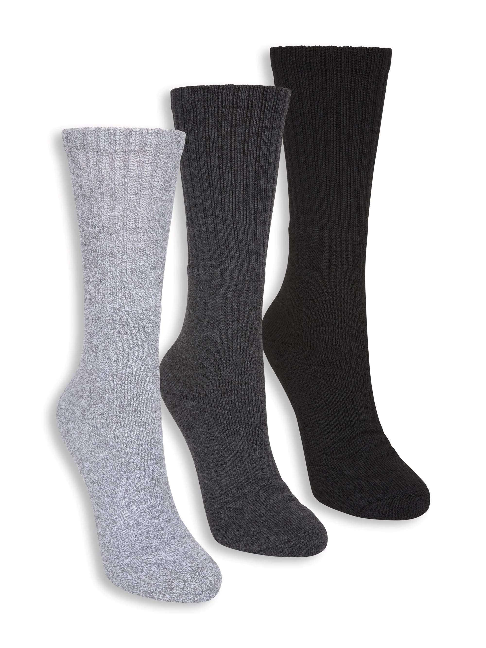 EMS Outdoor Womens Mid-Calf Walking Socks 3-Pack - Image 3