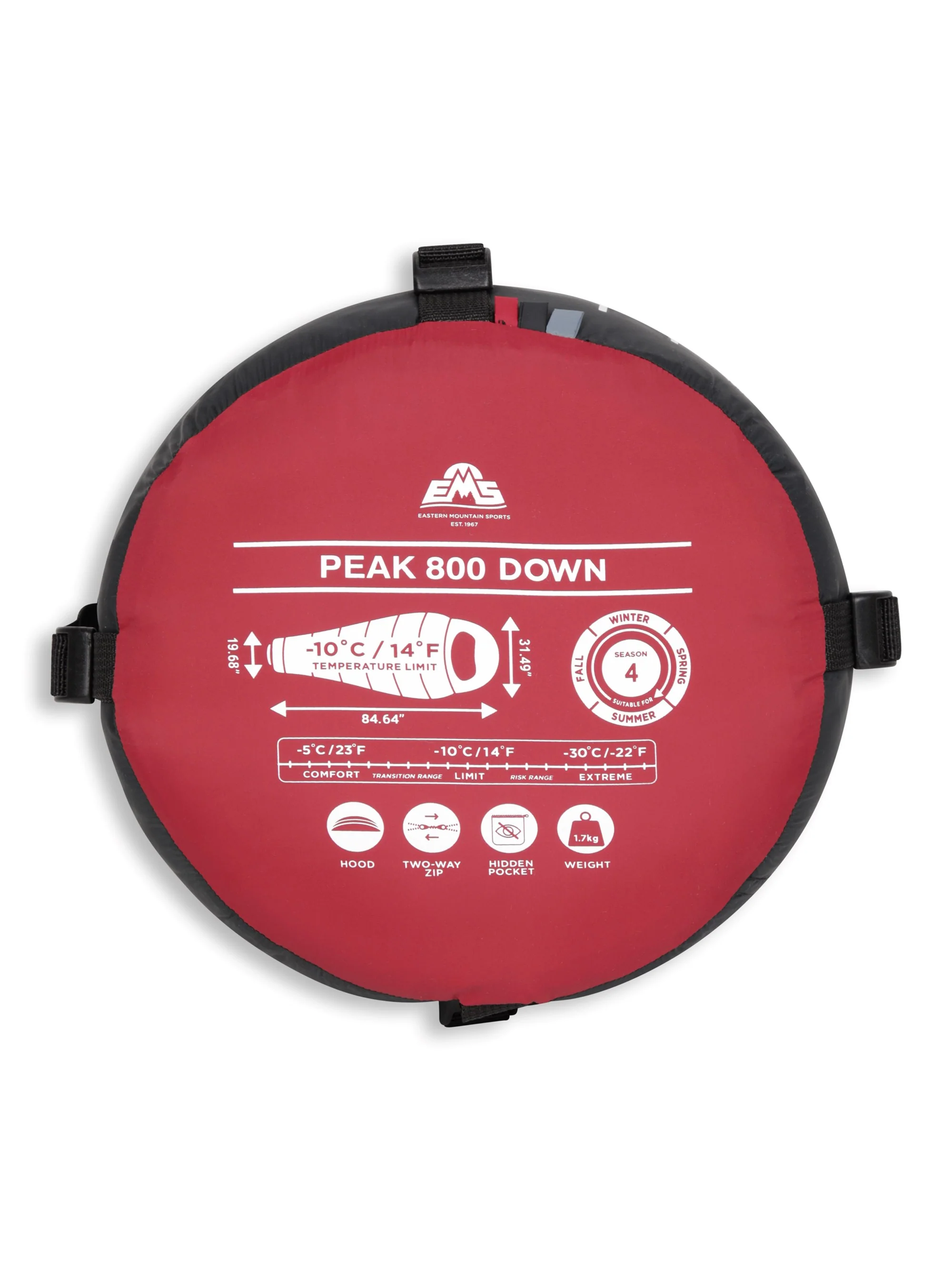 EMS Peak 800 Down Sleeping Bag - Image 10