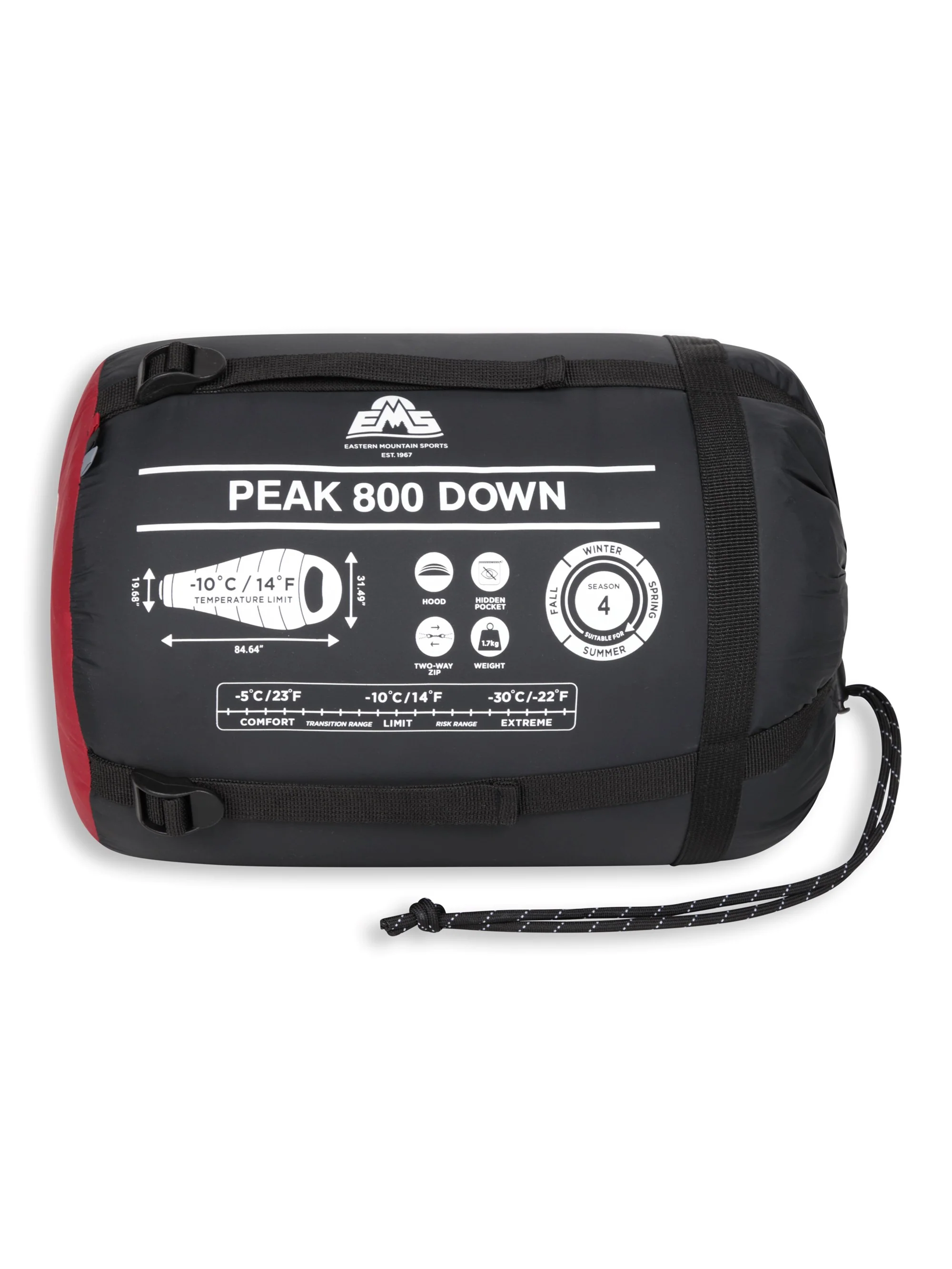 EMS Peak 800 Down Sleeping Bag - Image 8